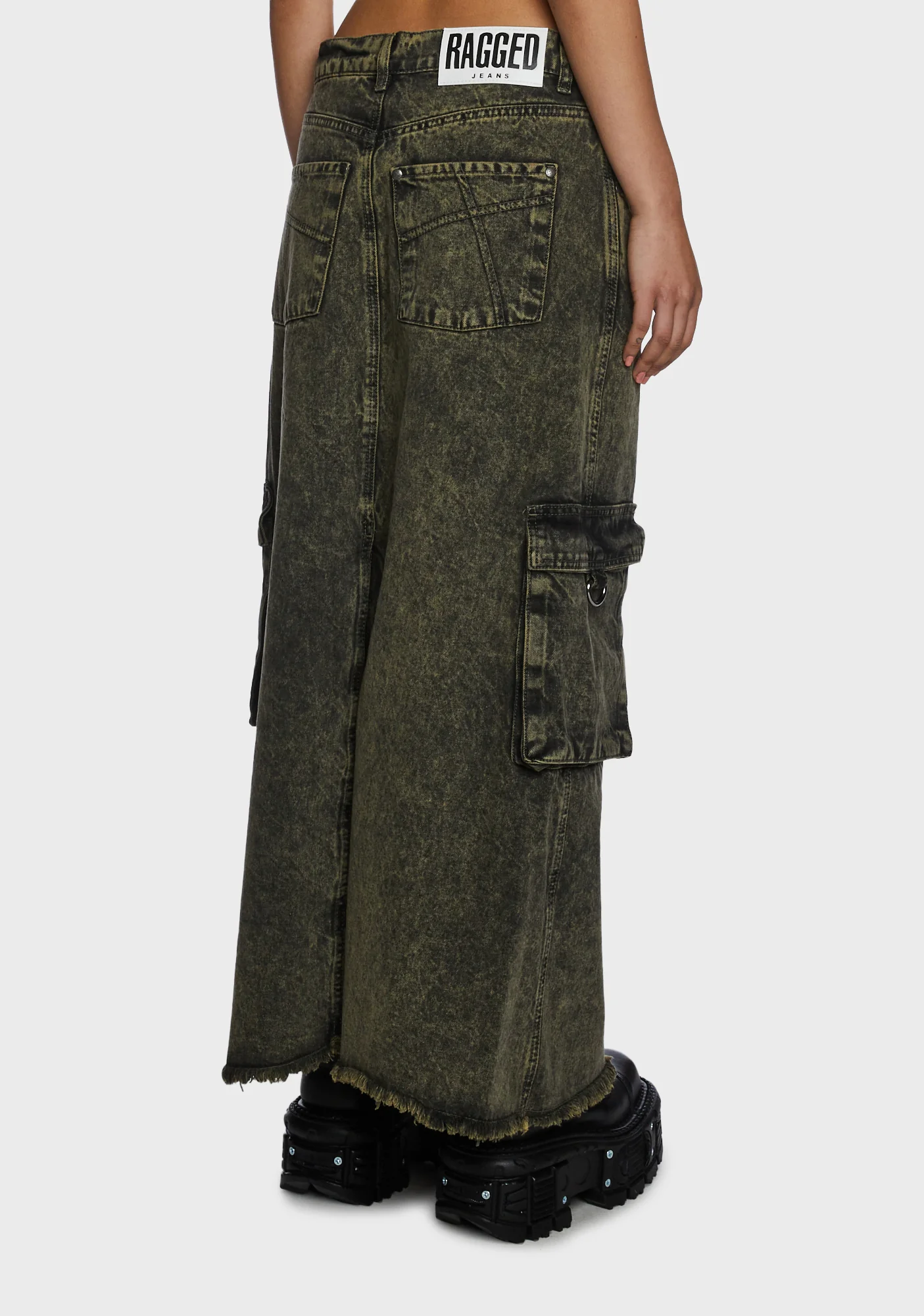 Enyo Denim Maxi Skirt - Image 4