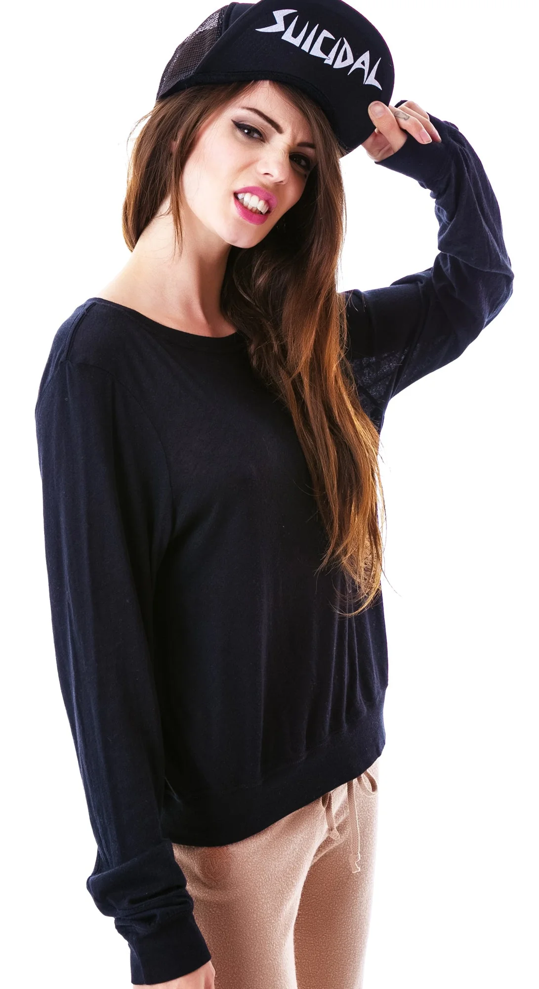 Essentials Baggy Beach Jumper - Light Brown - Image 10