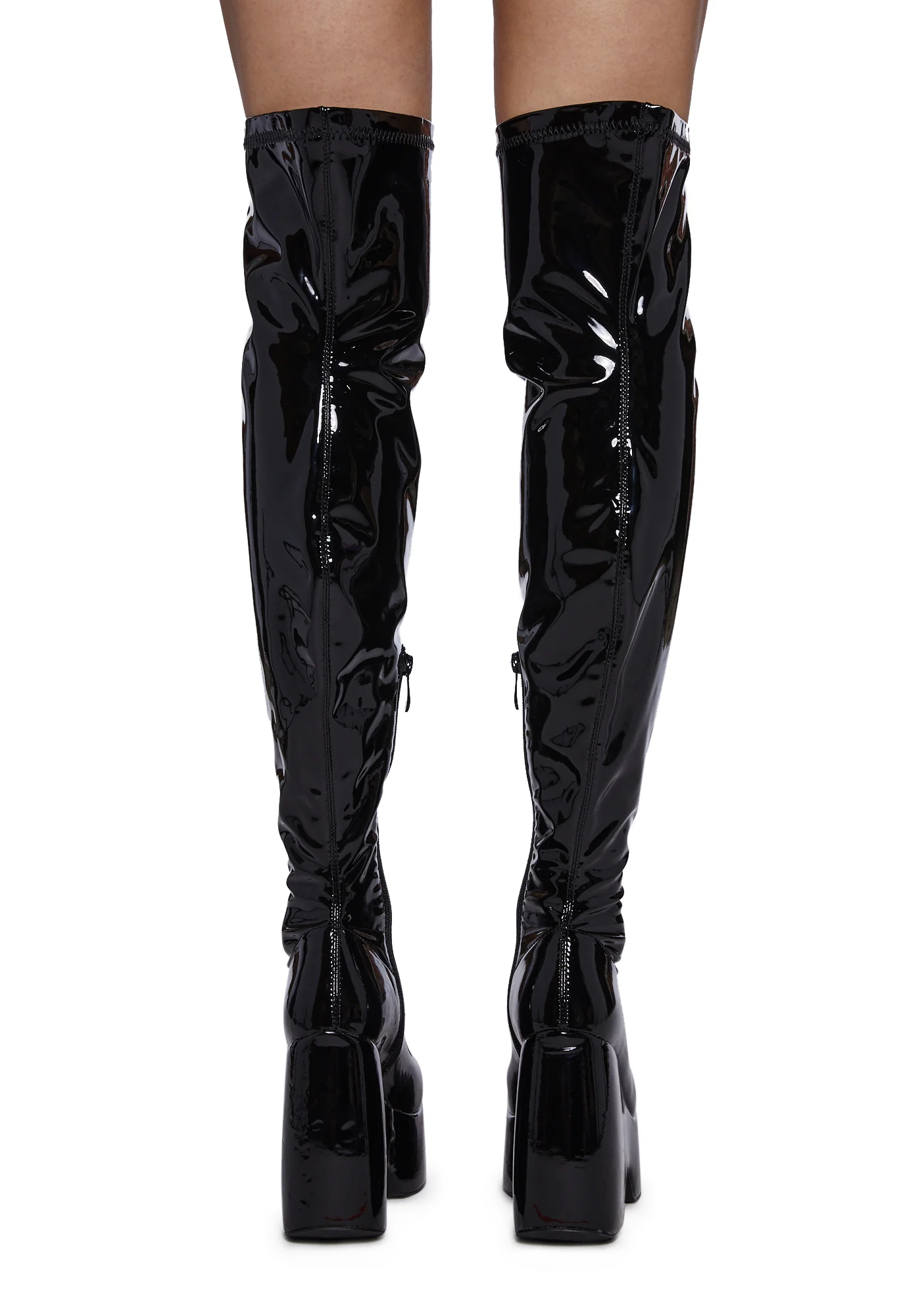 Etana Thigh High Platform Boots - Image 4