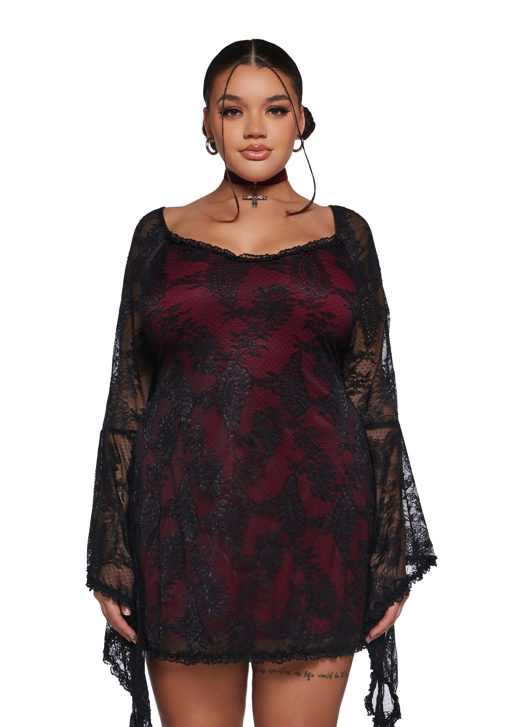 Eternal Devotion Lace Dress - Image 2