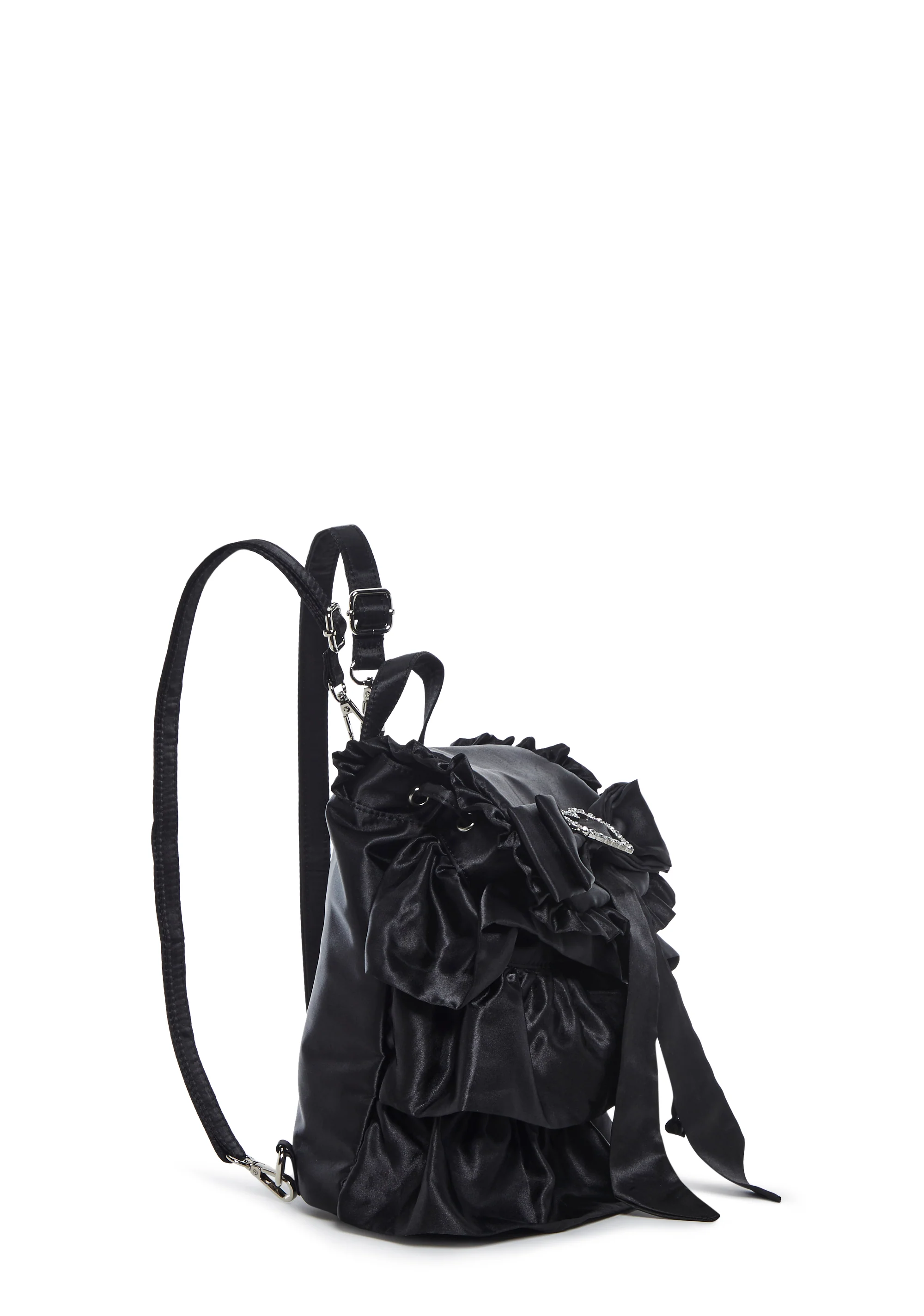 Preppy Plot Mini Backpack - Black - Image 3
