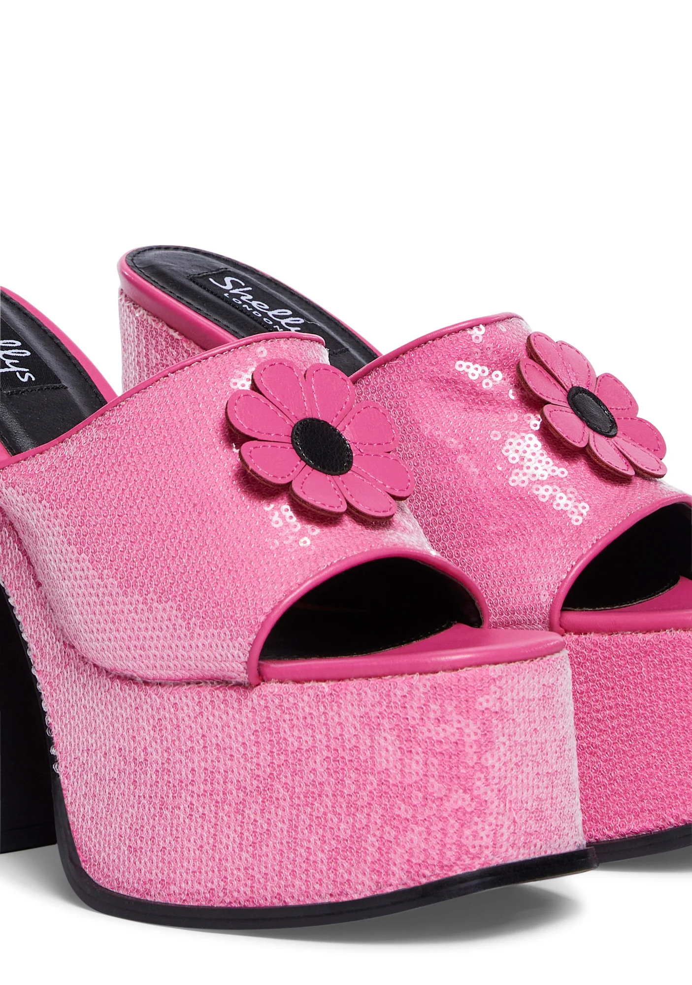 Eve Platform Mules - Pink - Image 2
