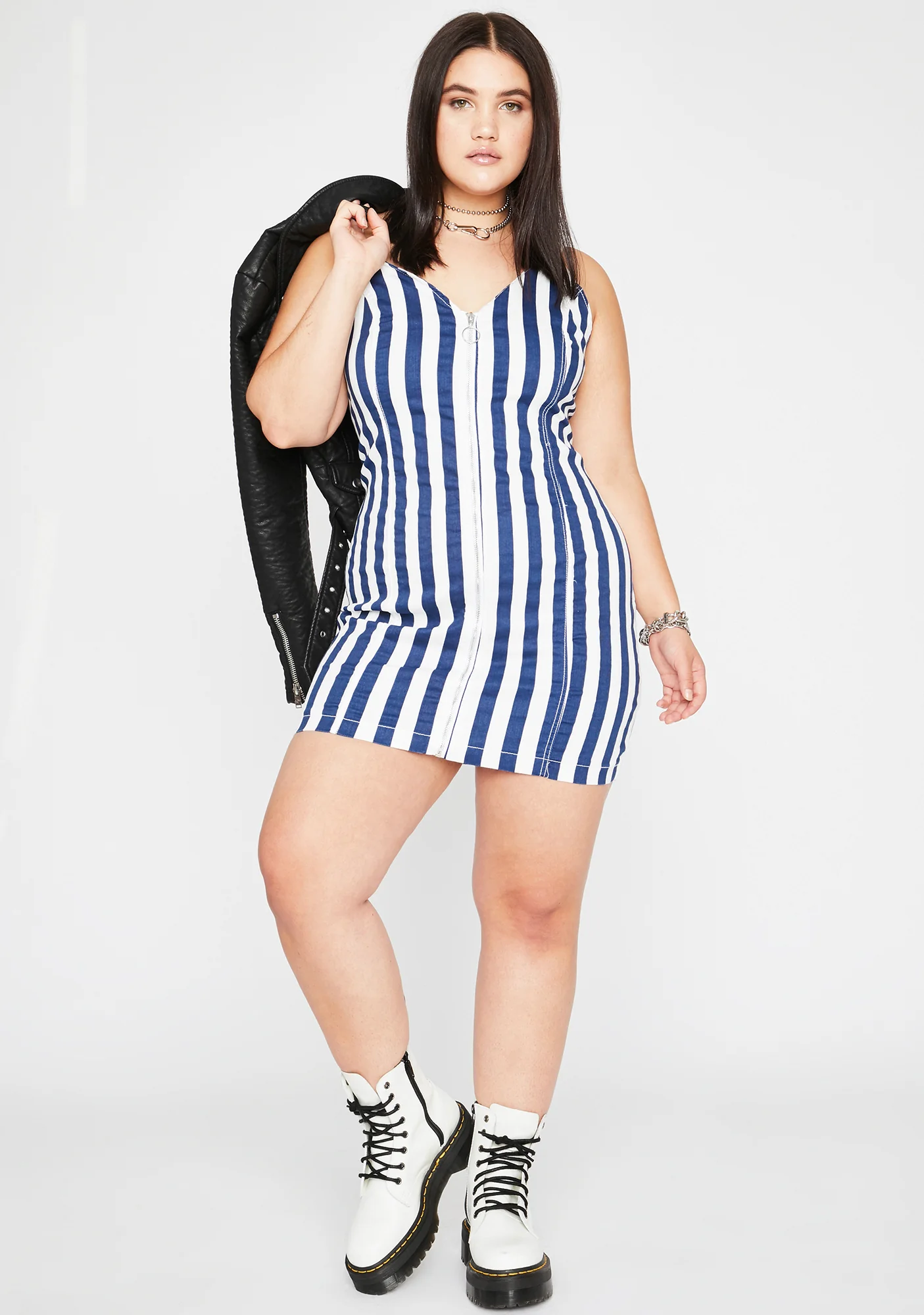 Everyone Falls Stripe Dress - Image 3