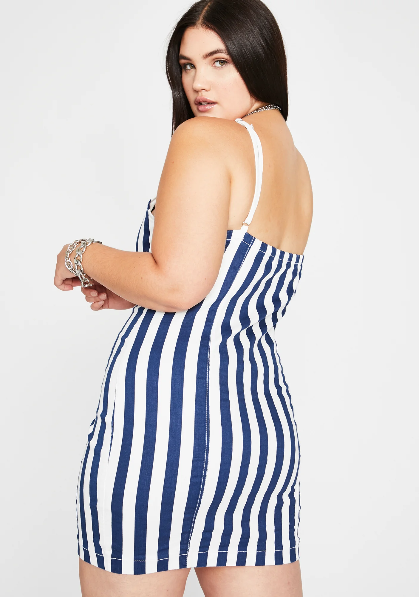 Everyone Falls Stripe Dress - Image 4