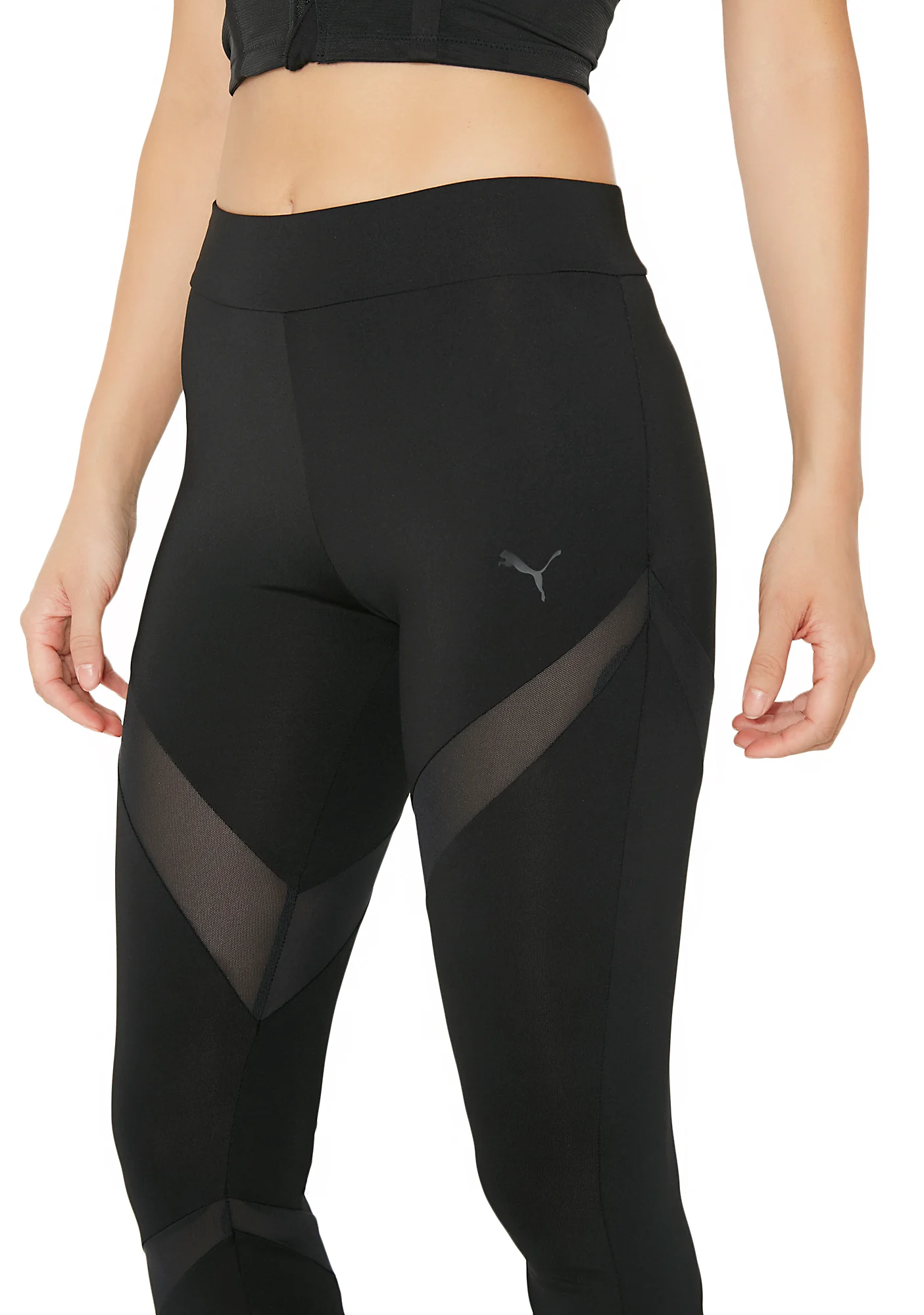 Evo Mesh Insert Leggings - Image 2