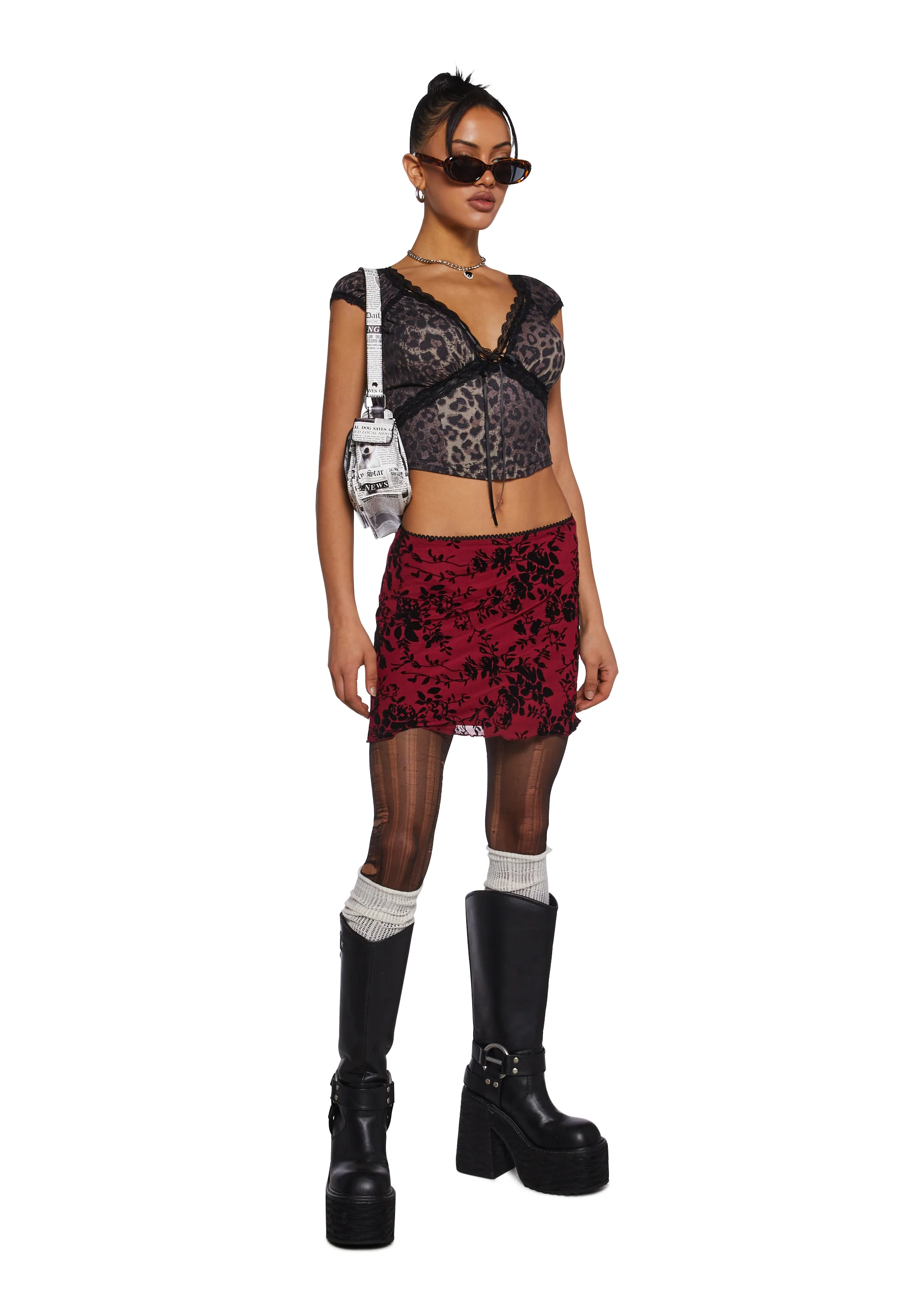 Exchanging Handles Mini Skirt - Image 2