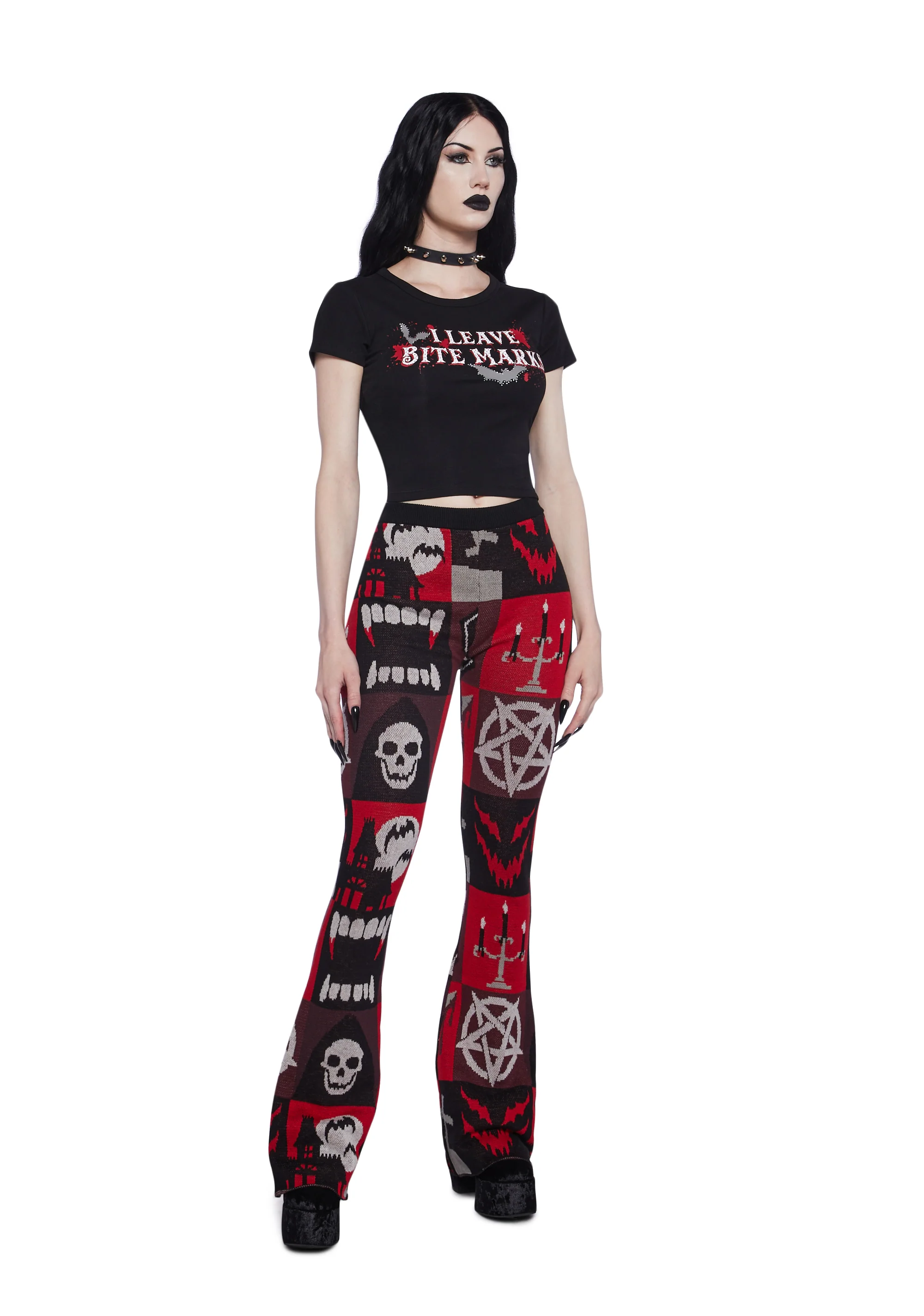 Exercise Caution Flare Pants - Image 2