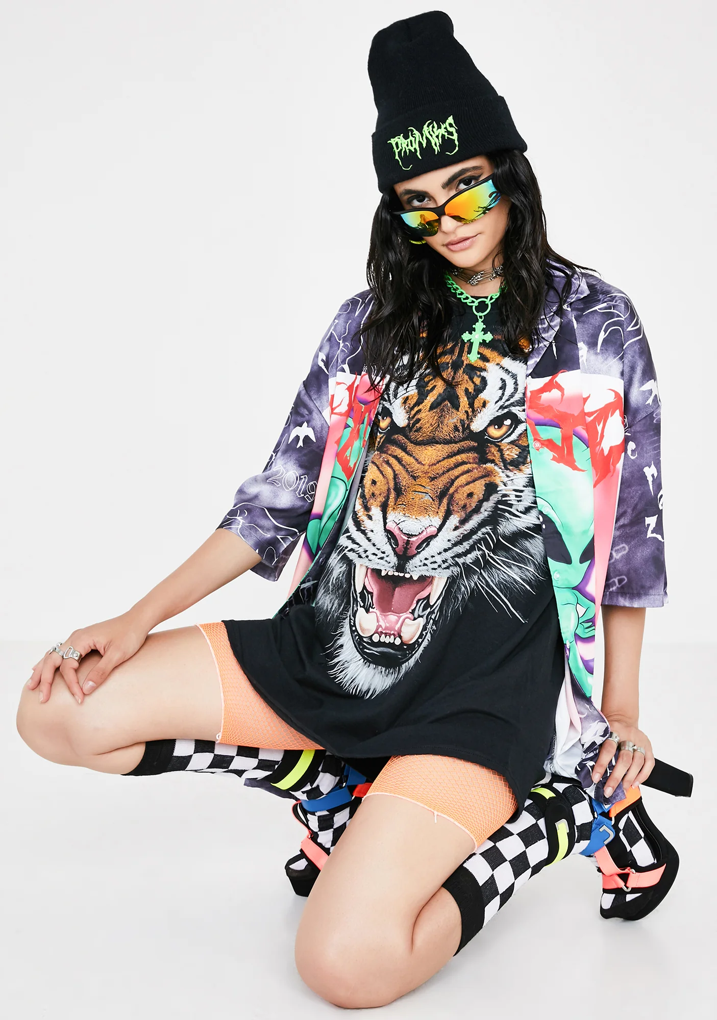 Exotic Wildlife Graphic Tee - Image 2