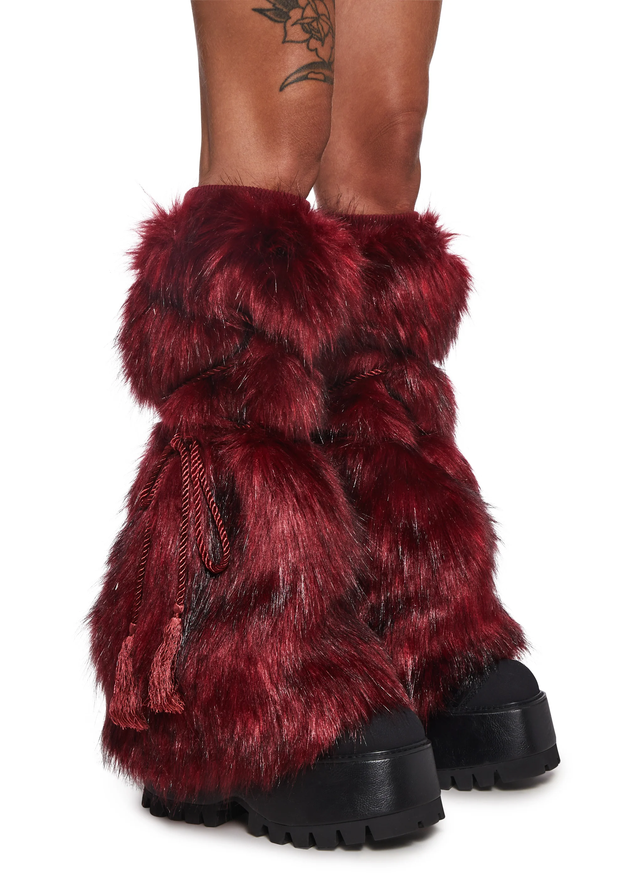 Explored Beats Legwarmers - Red - Image 2