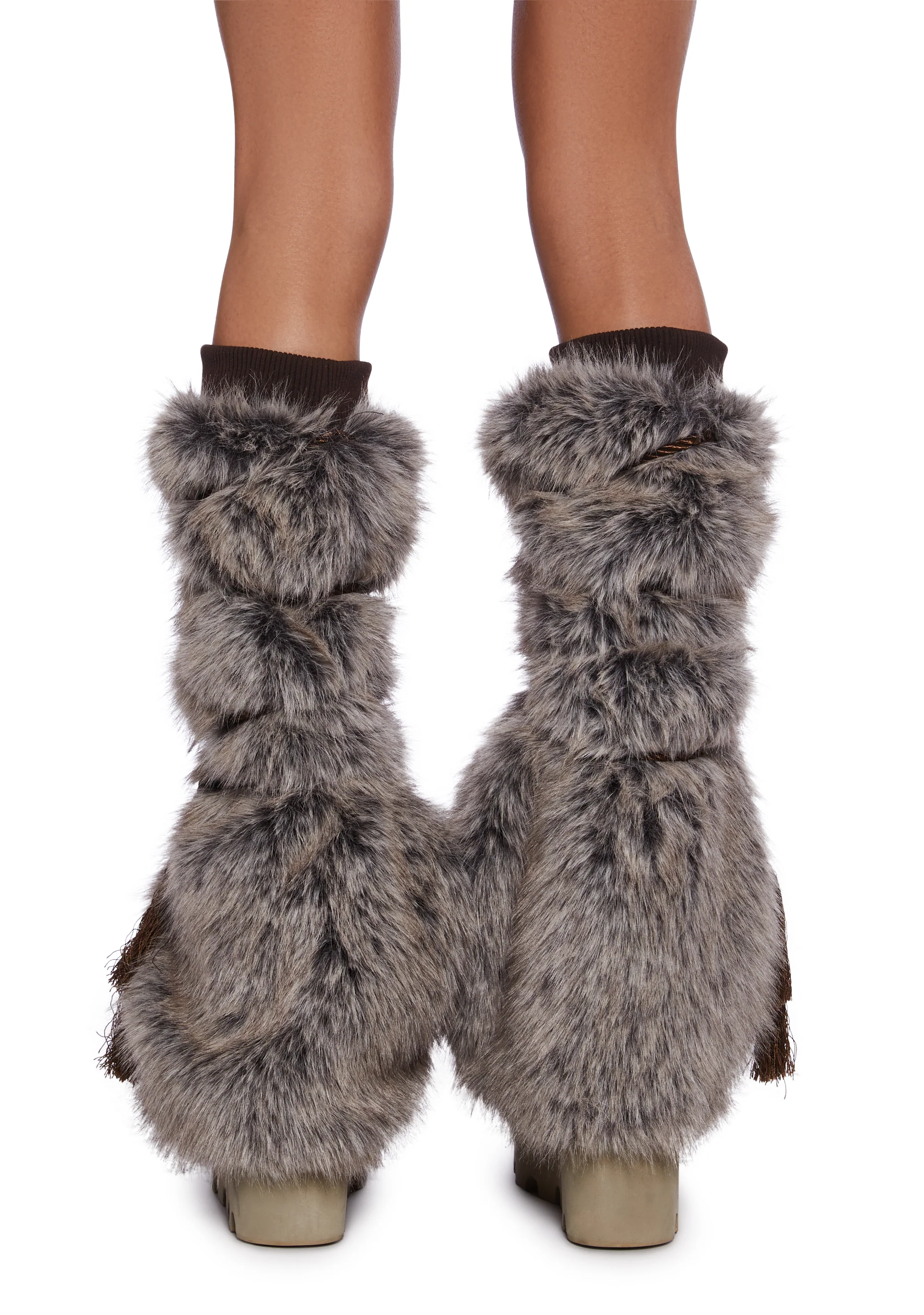 Explored Beats Legwarmers - Brown - Image 4