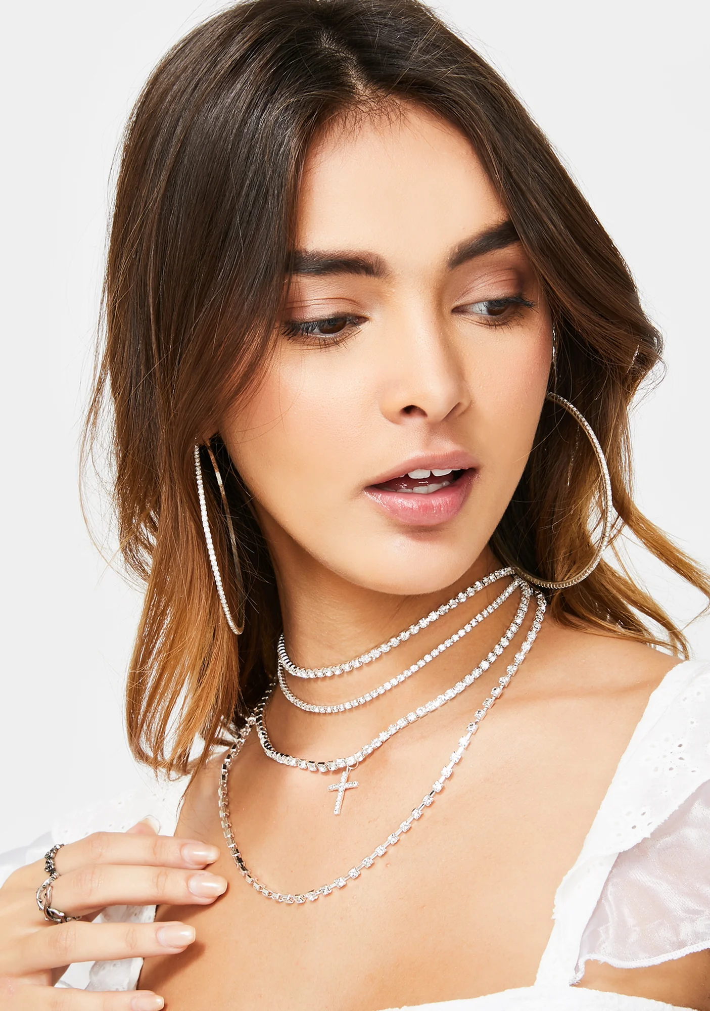 Eye Candy Heiress Layered Necklace - Image 3