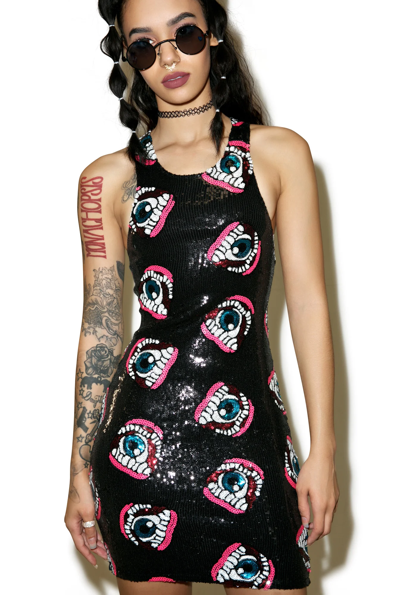 Eye'll Eat You Sequin Dress - Image 2