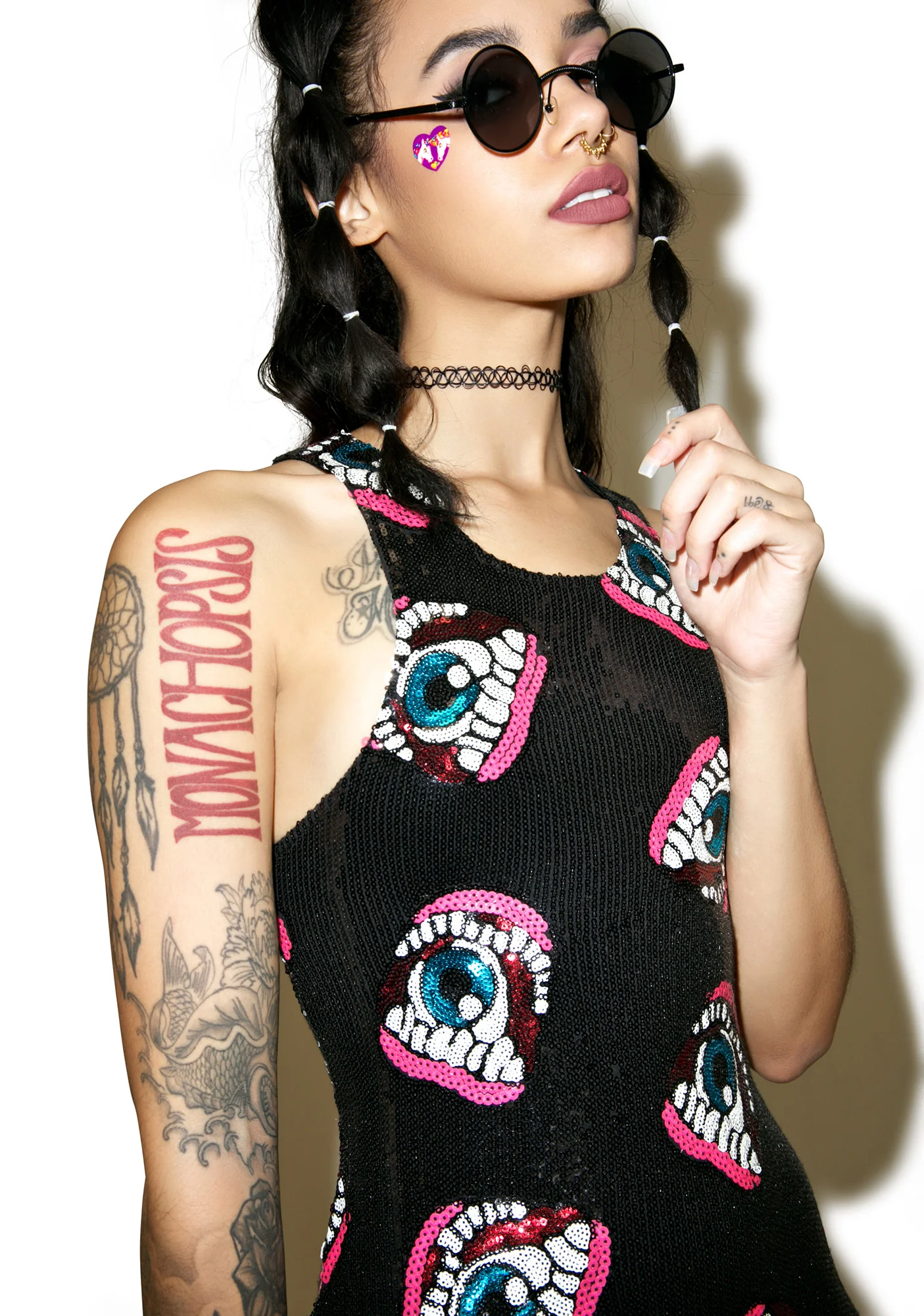 Eye'll Eat You Sequin Dress - Image 3