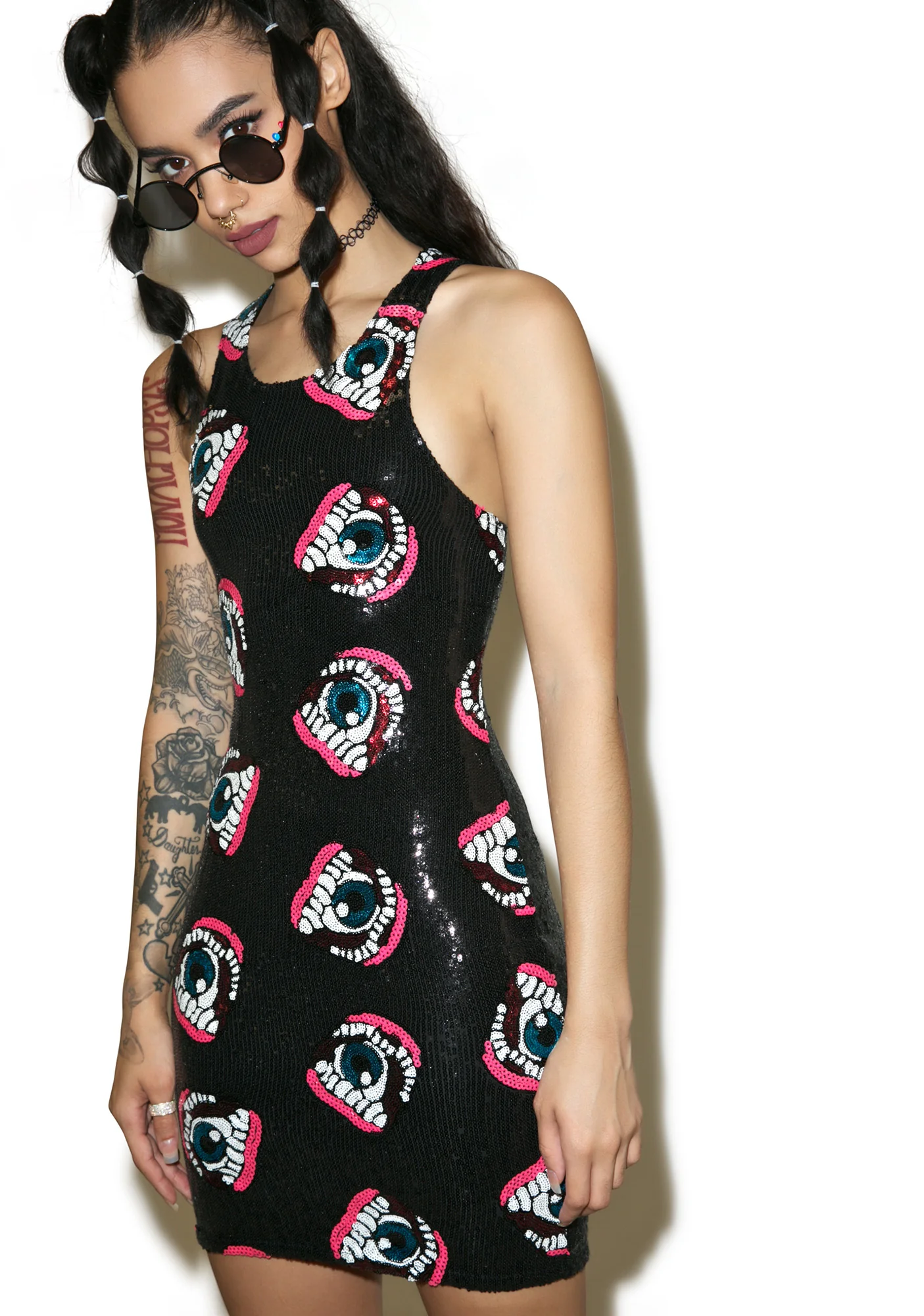 Eye'll Eat You Sequin Dress - Image 4