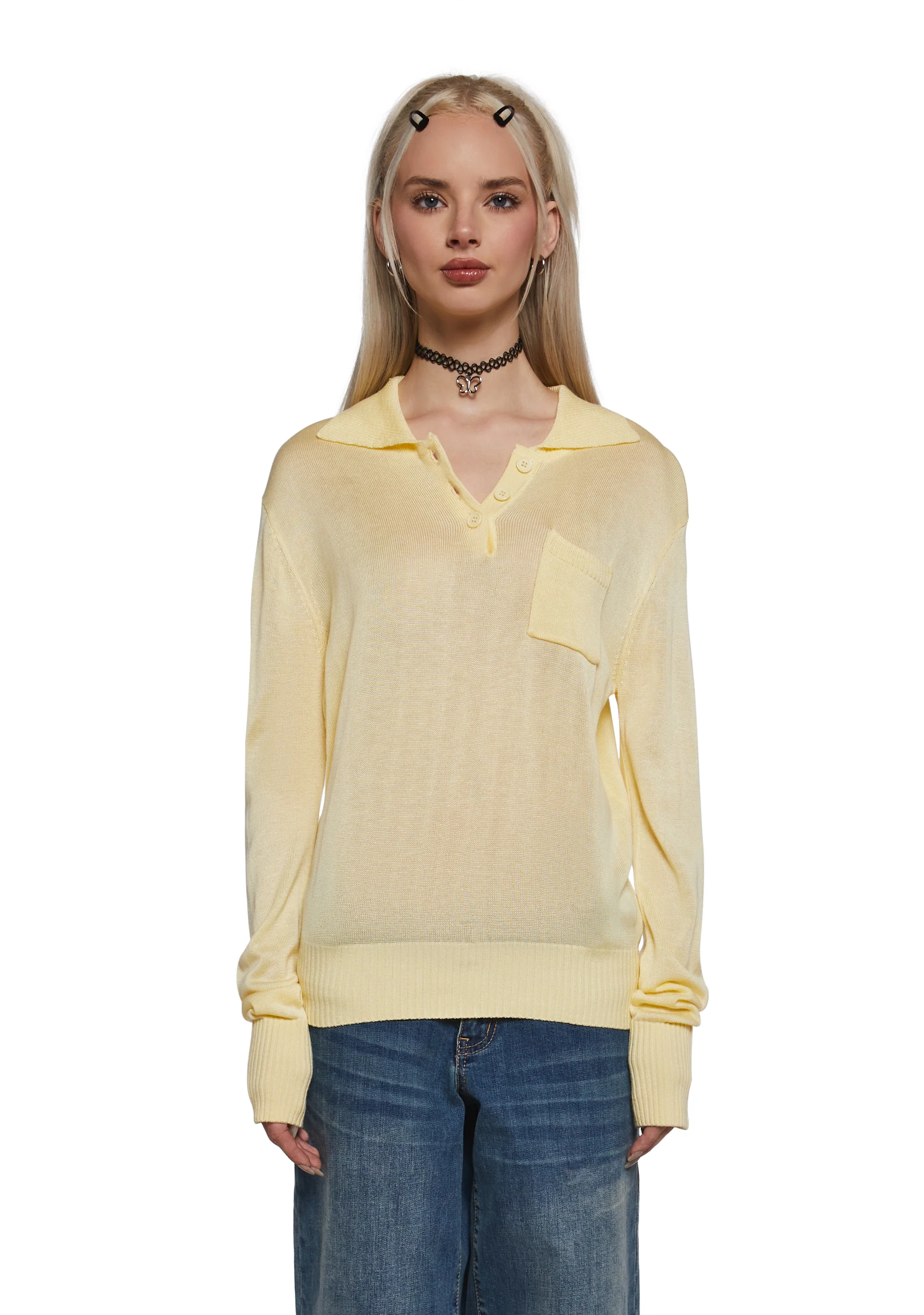 Carolyn Collar Sweater - Image 2