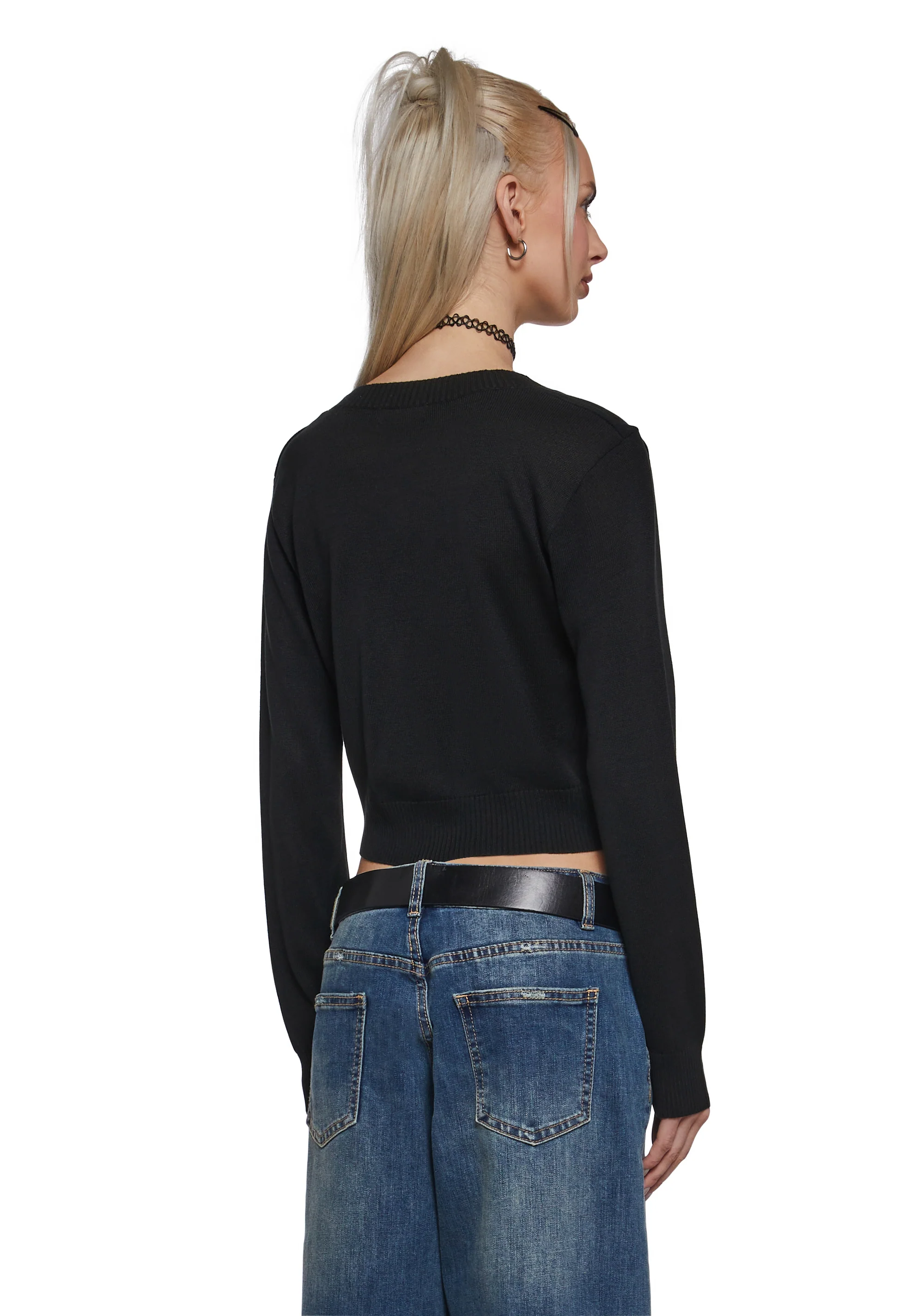 Stephanie Crop Cardigan - Image 4