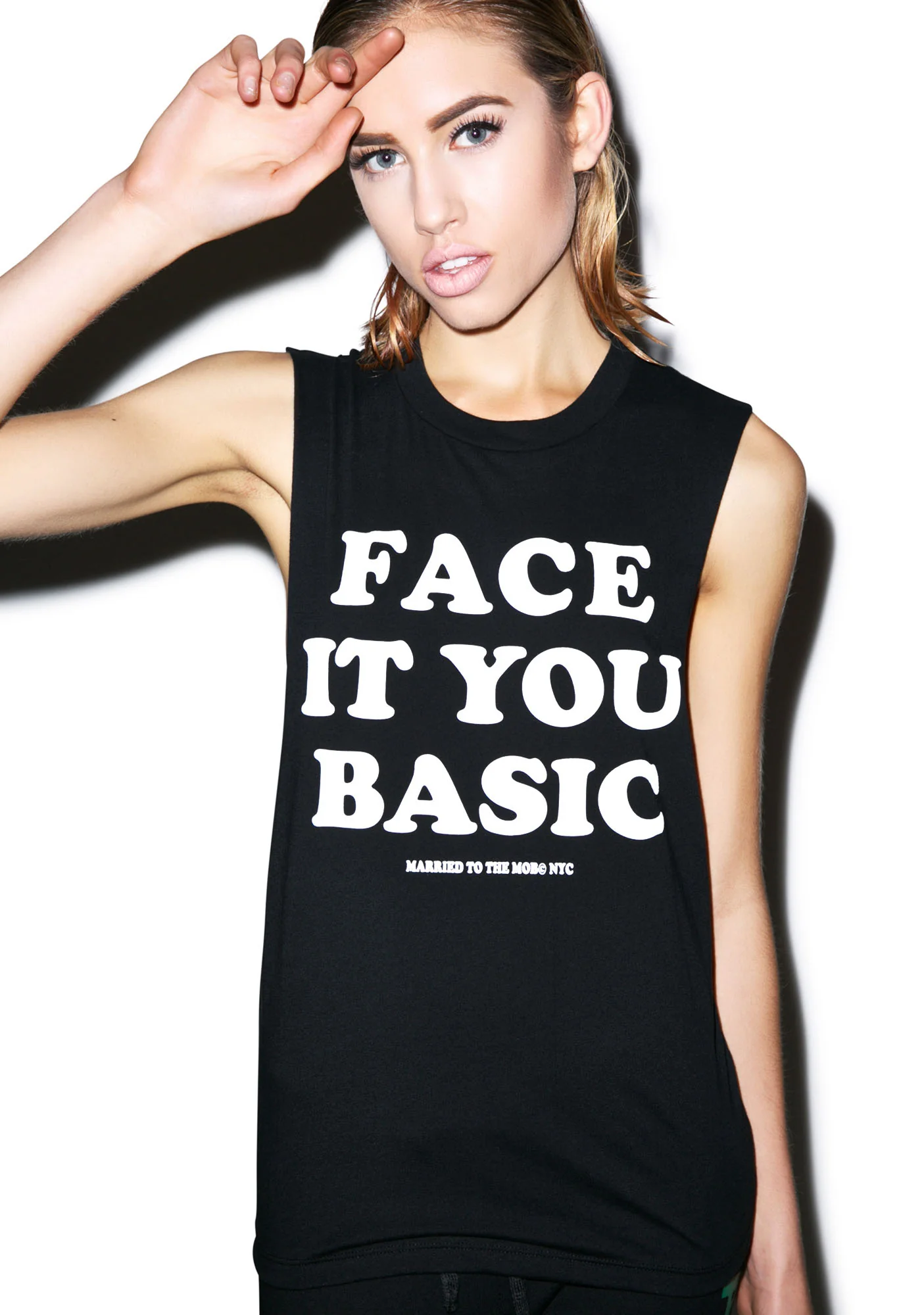 Face It Muscle Tee - Image 5