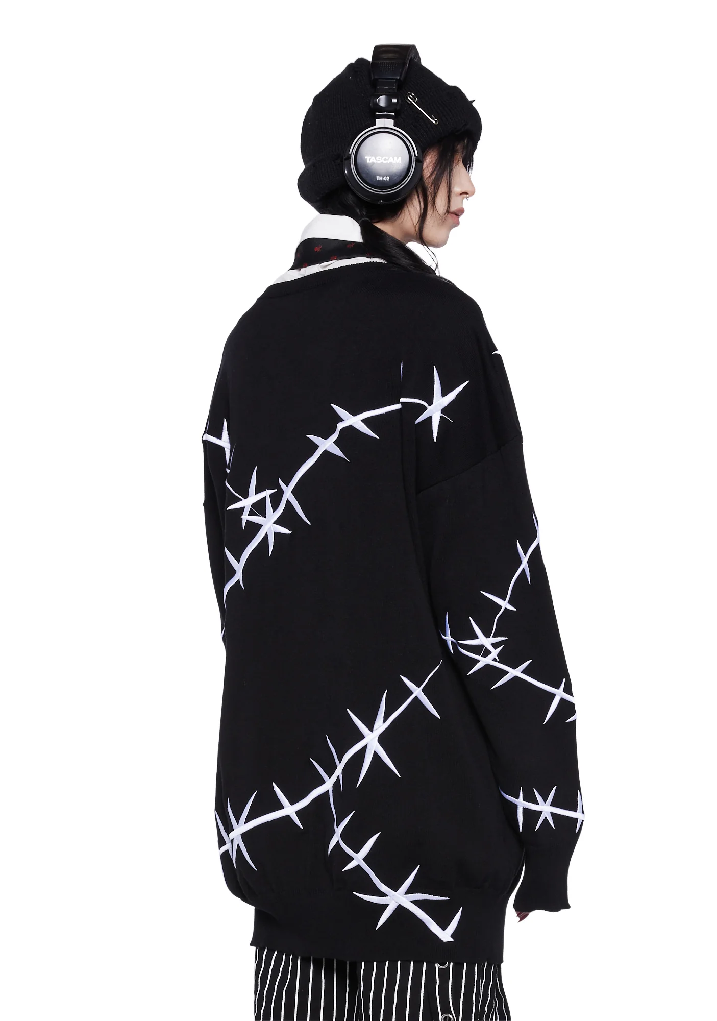 Face Off Knit Sweater - Image 4