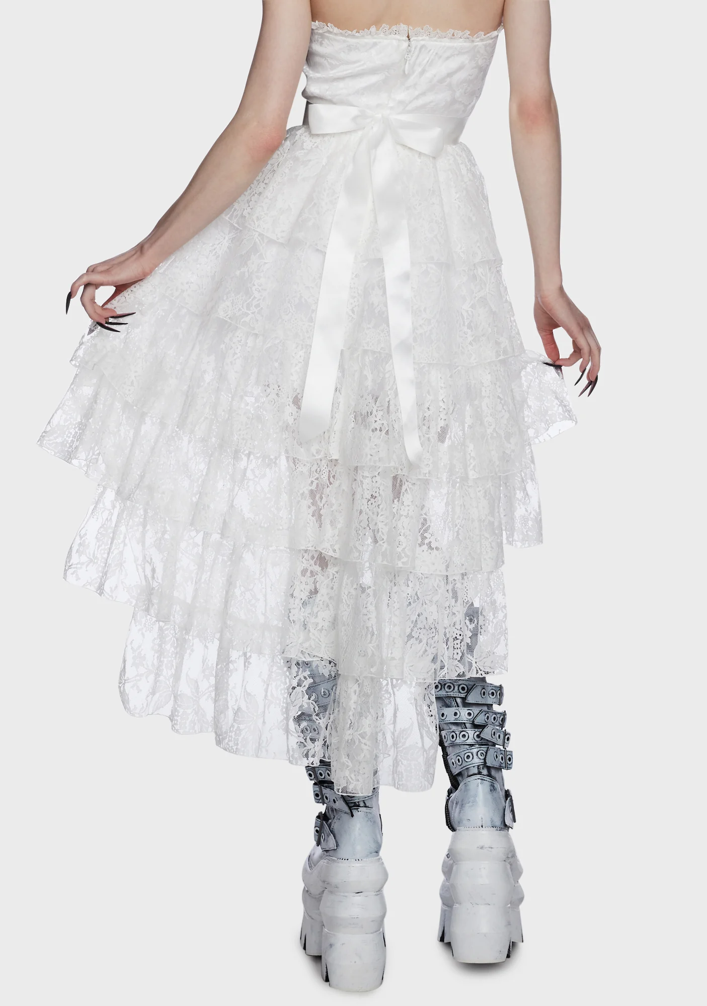 Faded Apparitions High-Low Dress - Image 2