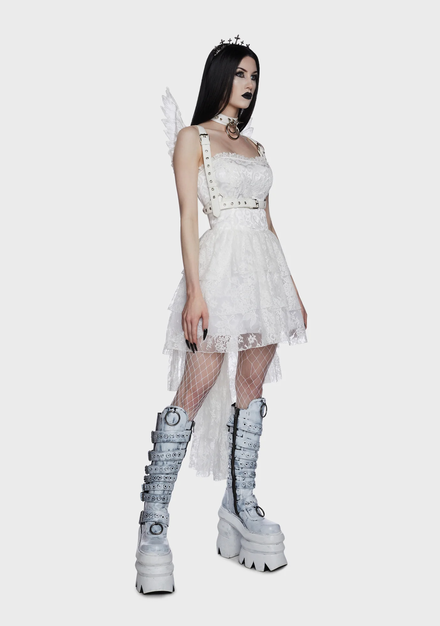 Faded Apparitions High-Low Dress - Image 6