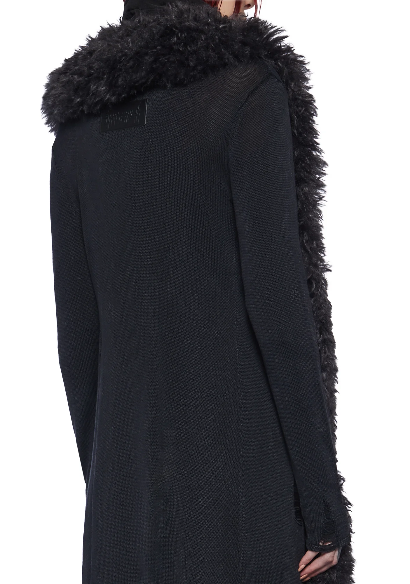 Fader Distressed Knit Duster - Image 5