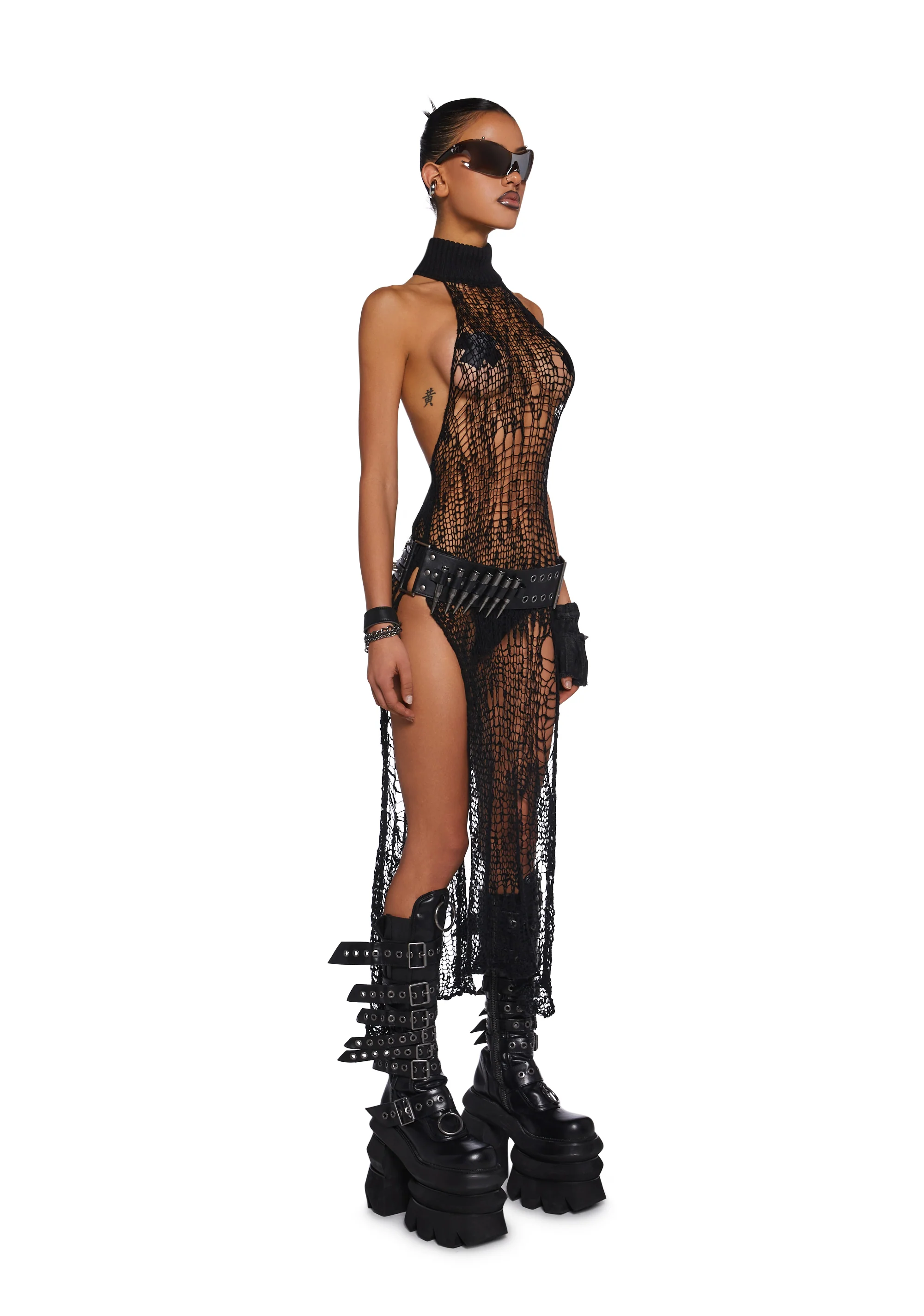 Fader Open Weave Sweater Tunic - Image 3