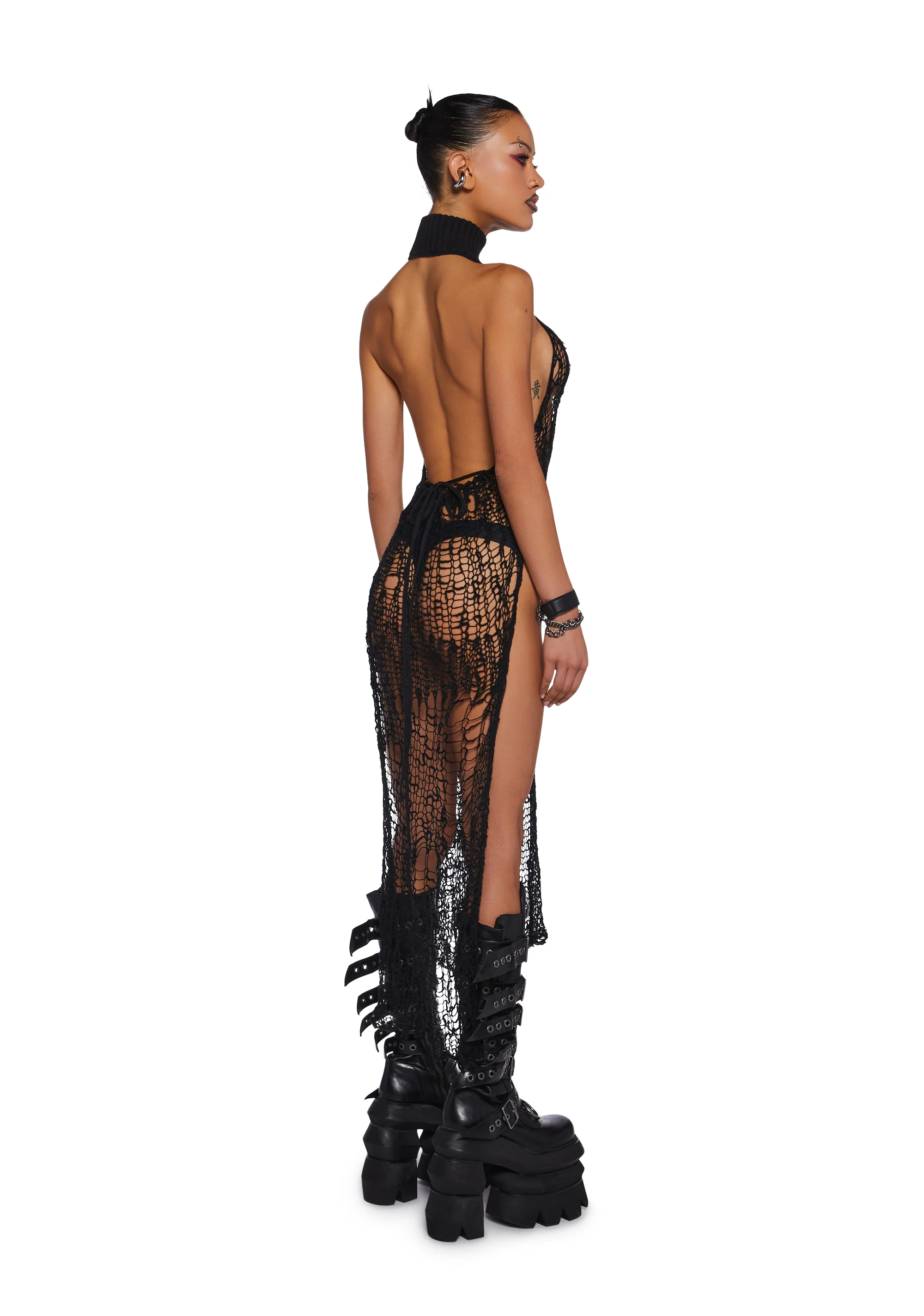 Fader Open Weave Sweater Tunic - Image 4
