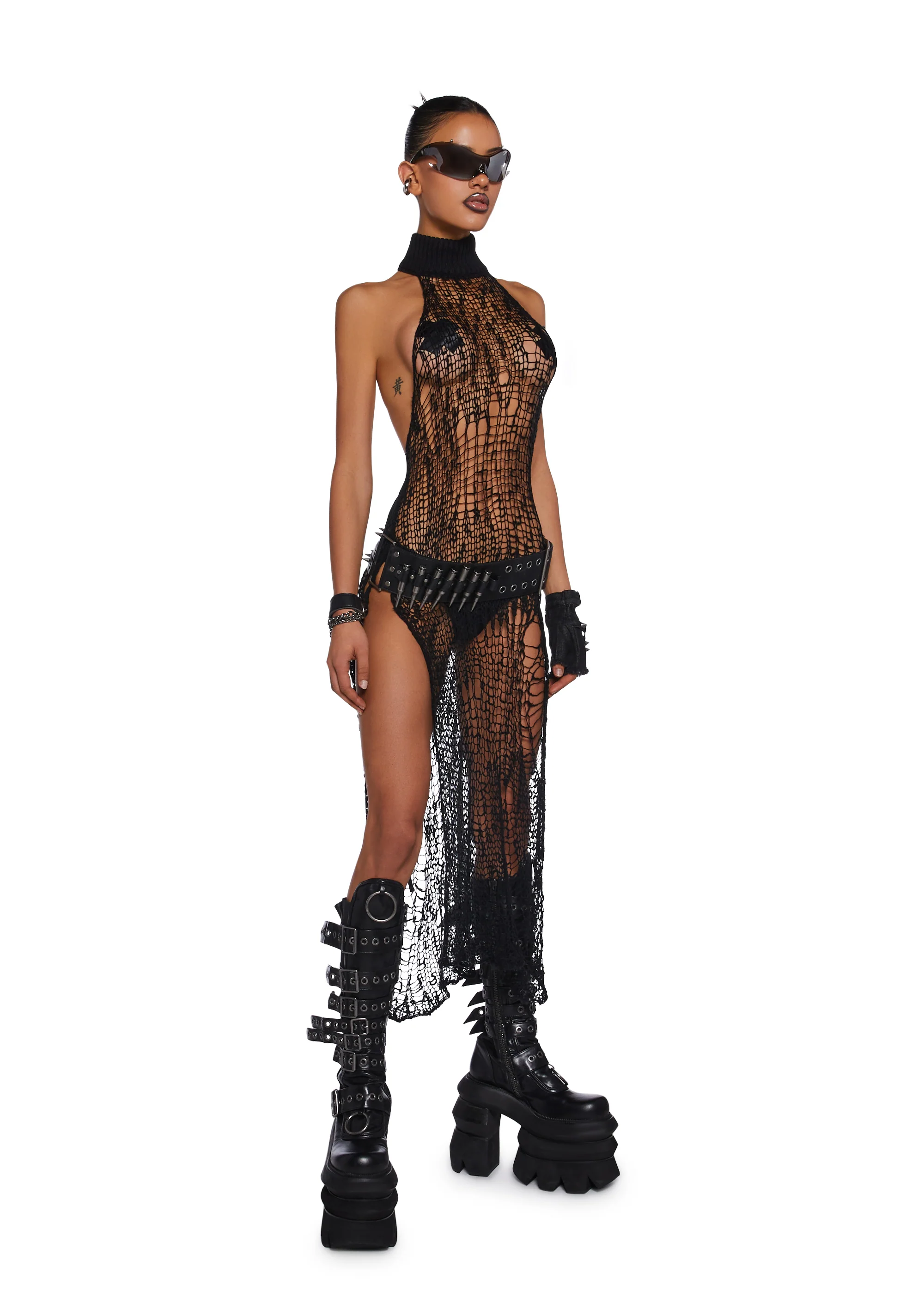 Fader Open Weave Sweater Tunic - Image 5