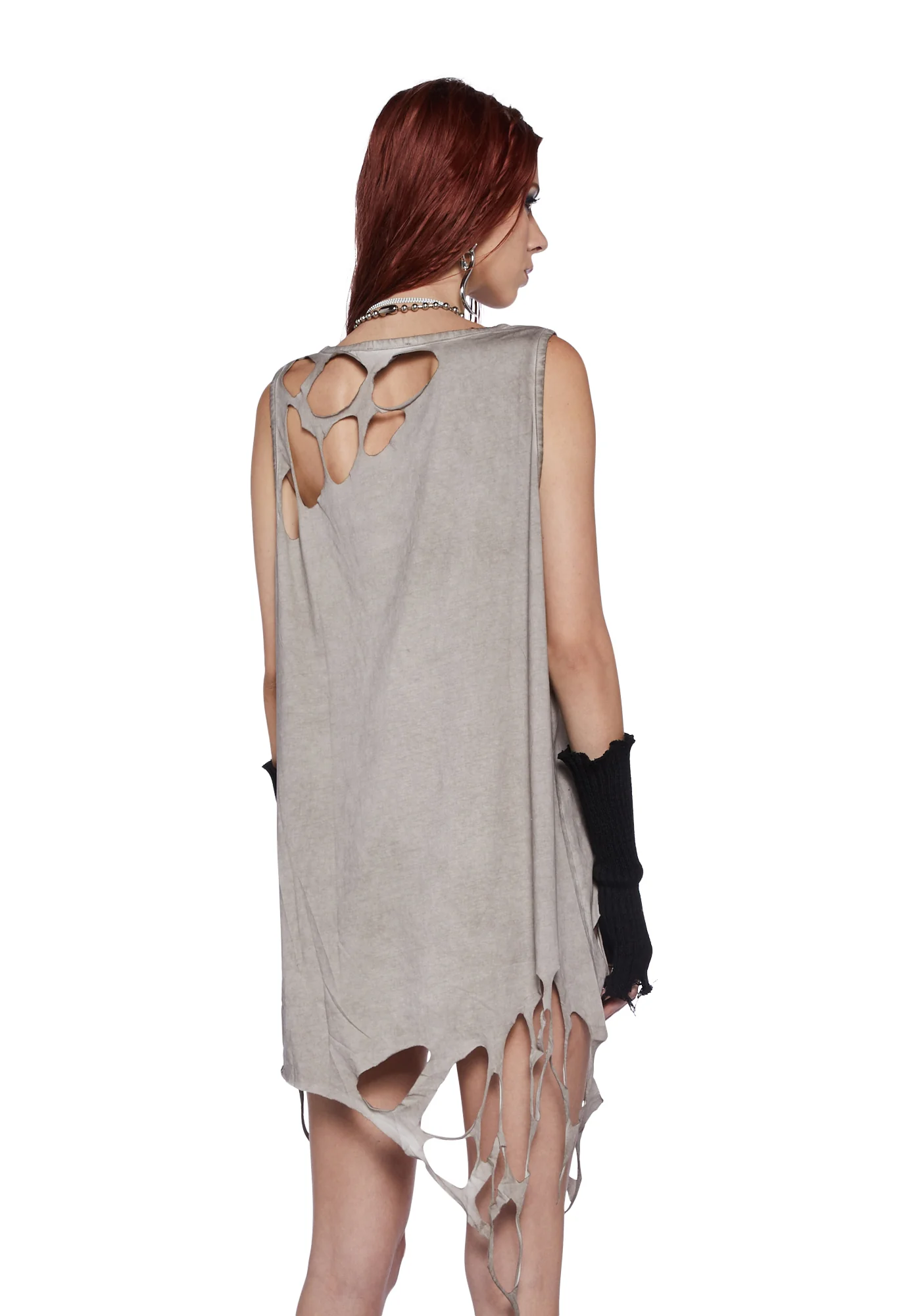 Fader Unisex Cut-Out Tank Top - Image 4