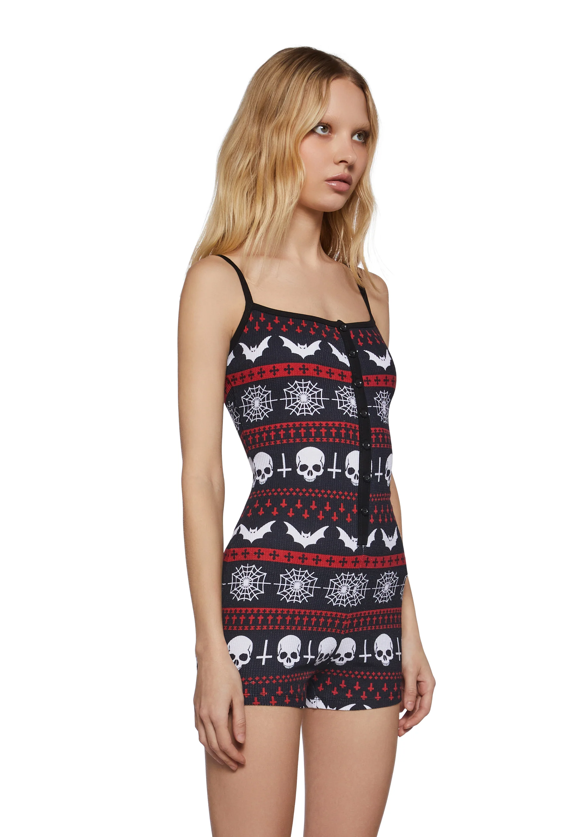 Spooky Loves Thermal Romper - Image 3