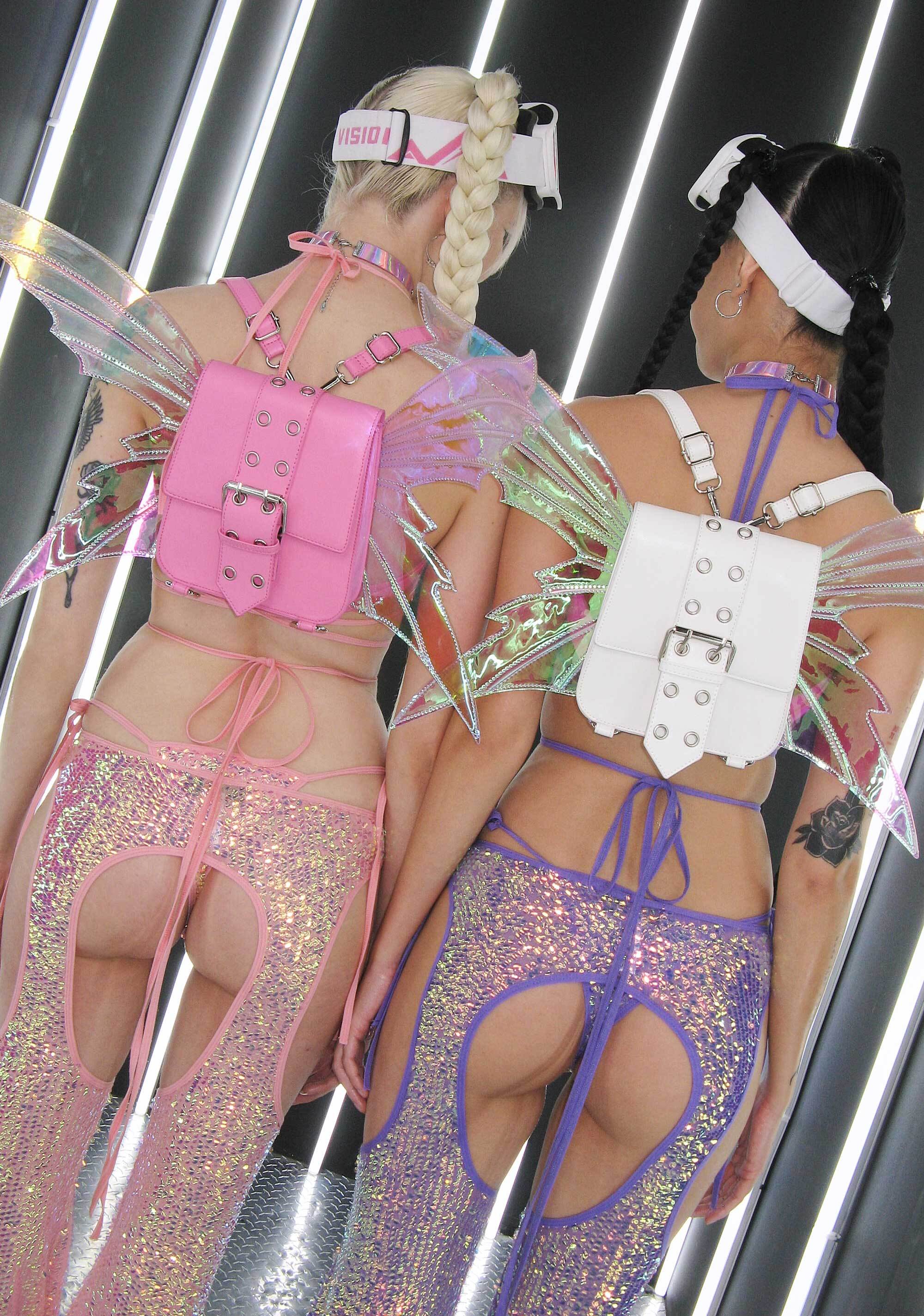 Fairy Code Mini Backpack - White - Image 6