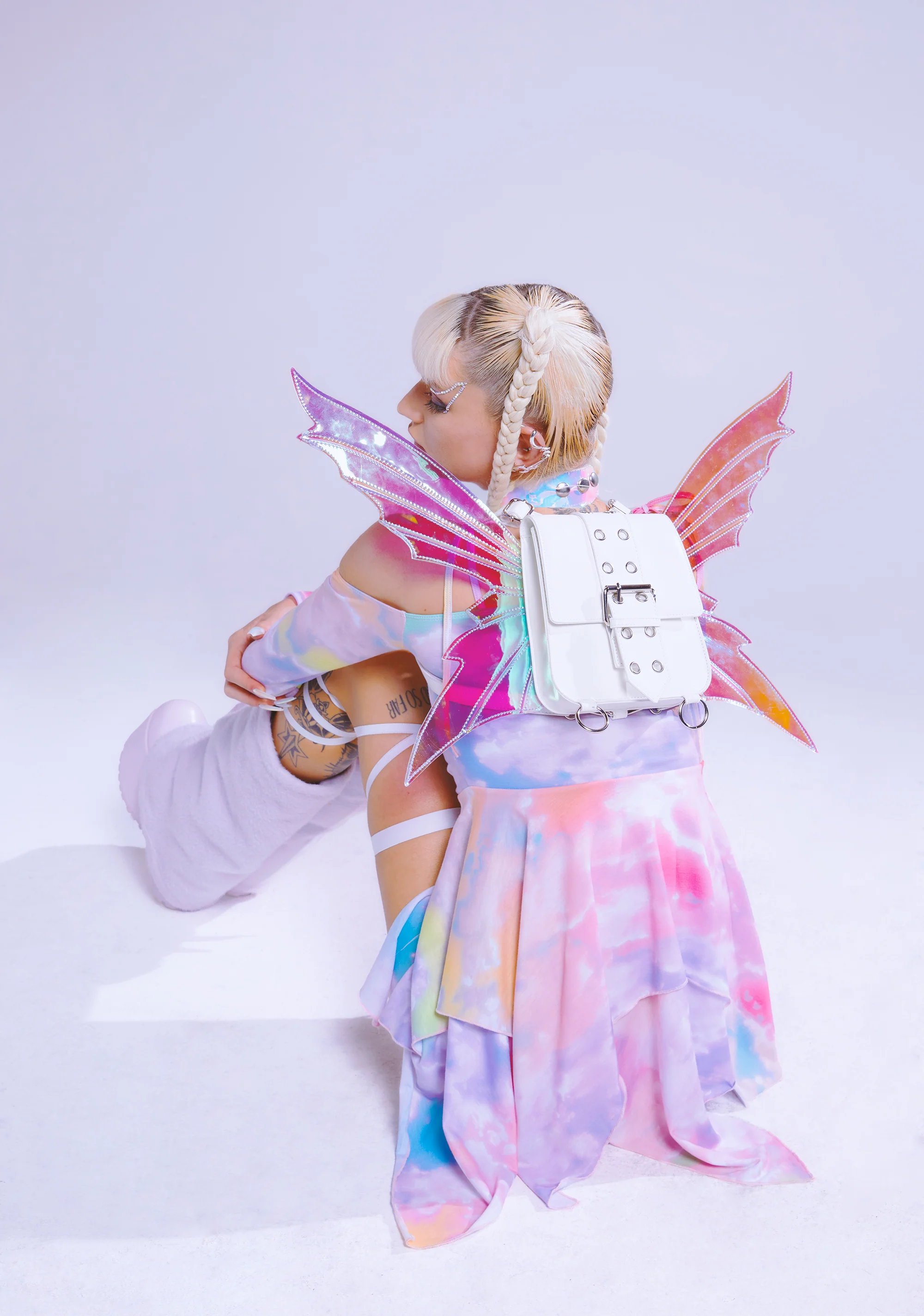 Fairy Code Mini Backpack - White - Image 8