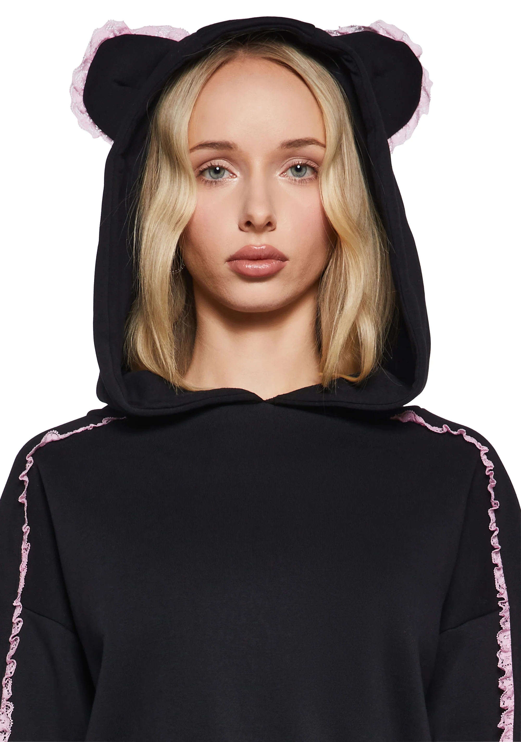 Fairy Tale Ending Cropped Hoodie - Image 5