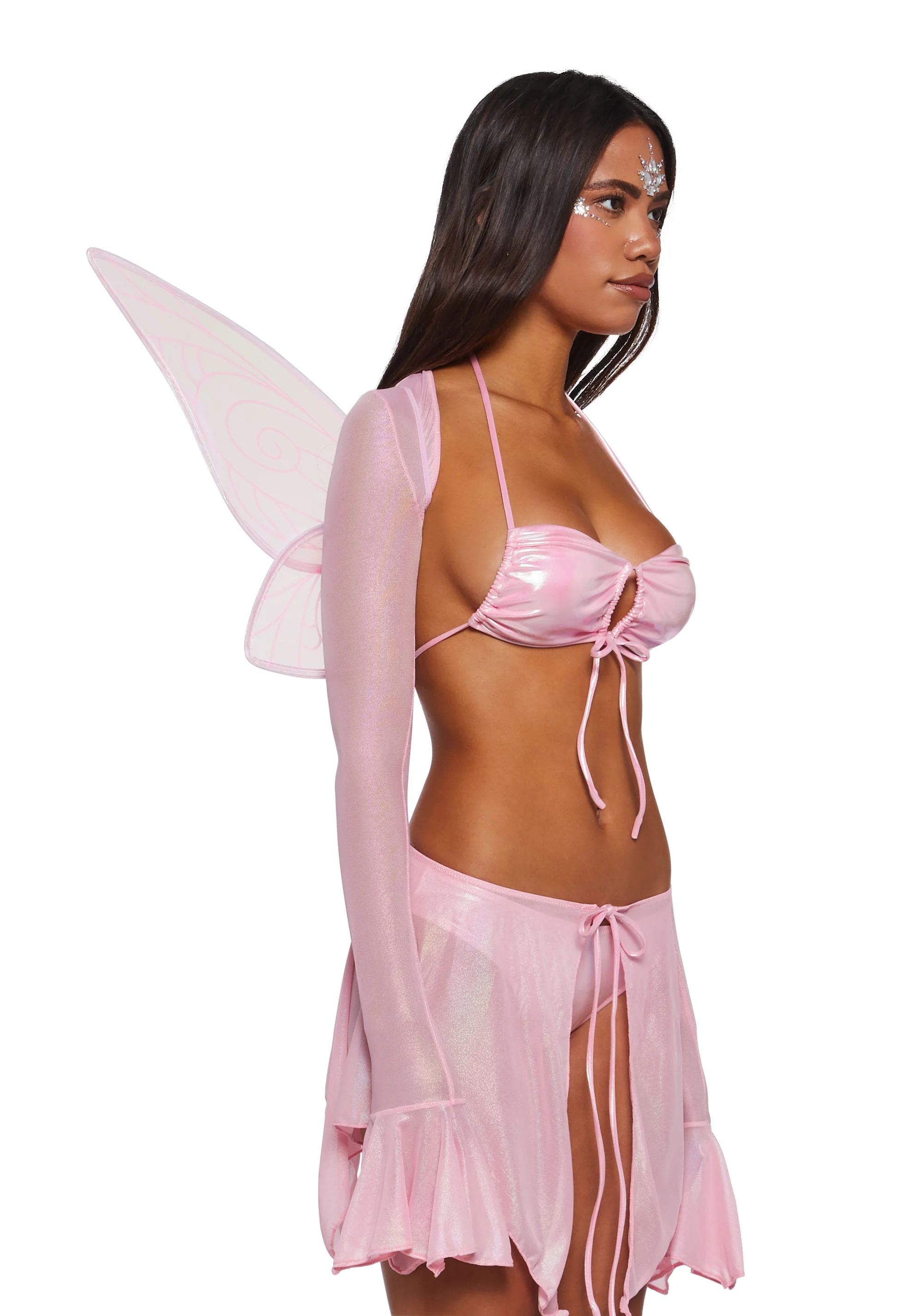 Fairy Nights Costume Set With Wings - Image 3