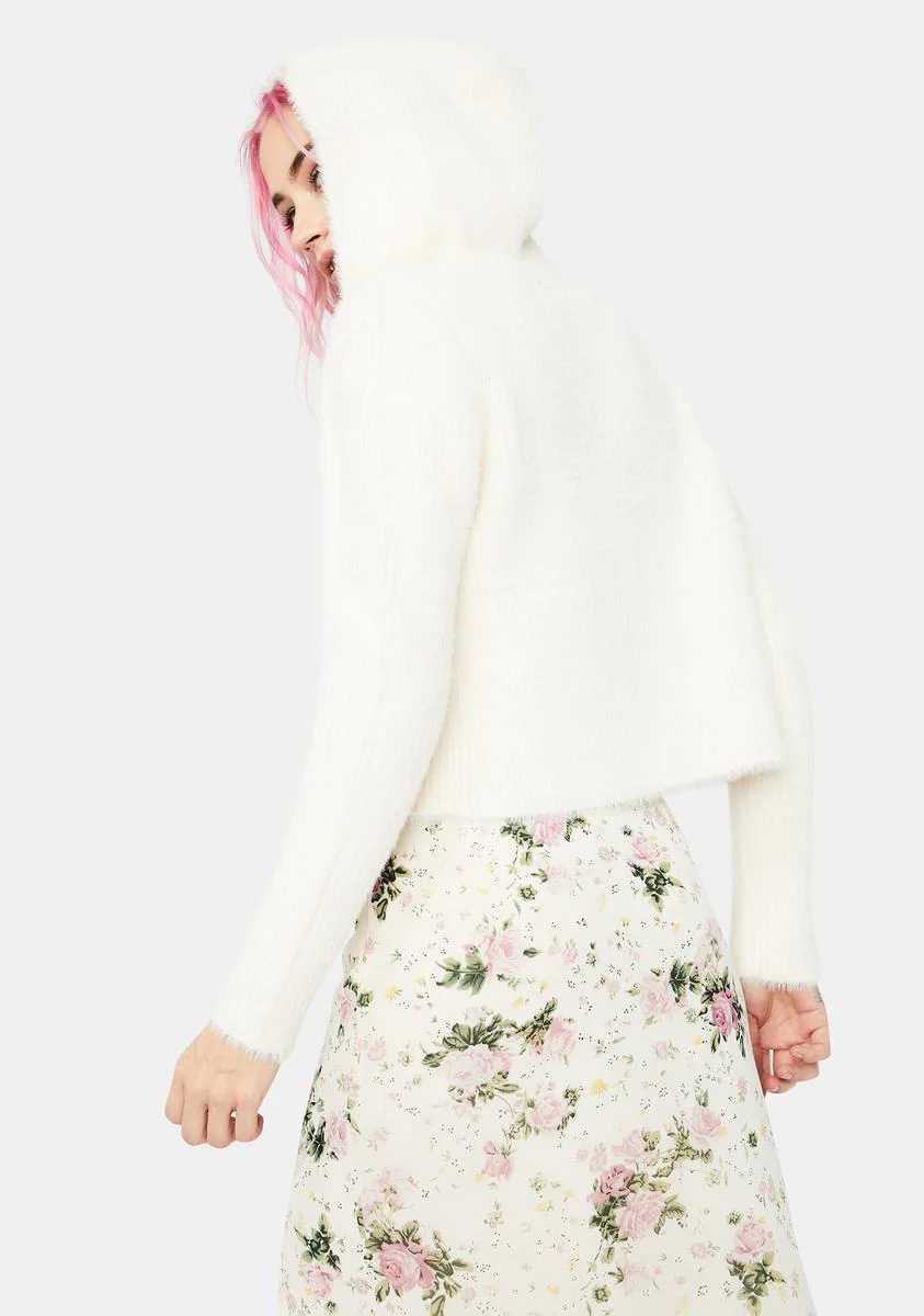 Fall Frolic Fuzzy Hoodie - Image 4