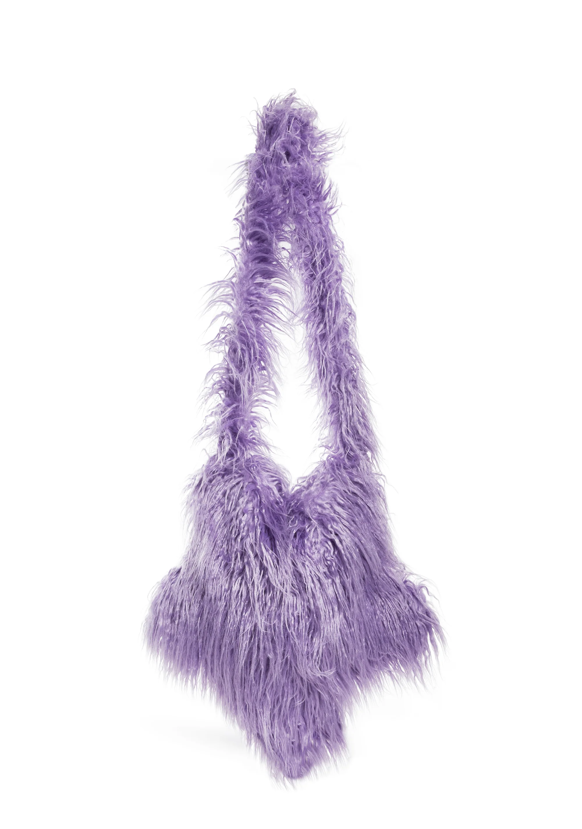 Falling Like Stars Faux Fur Crossbody Bag - Image 2