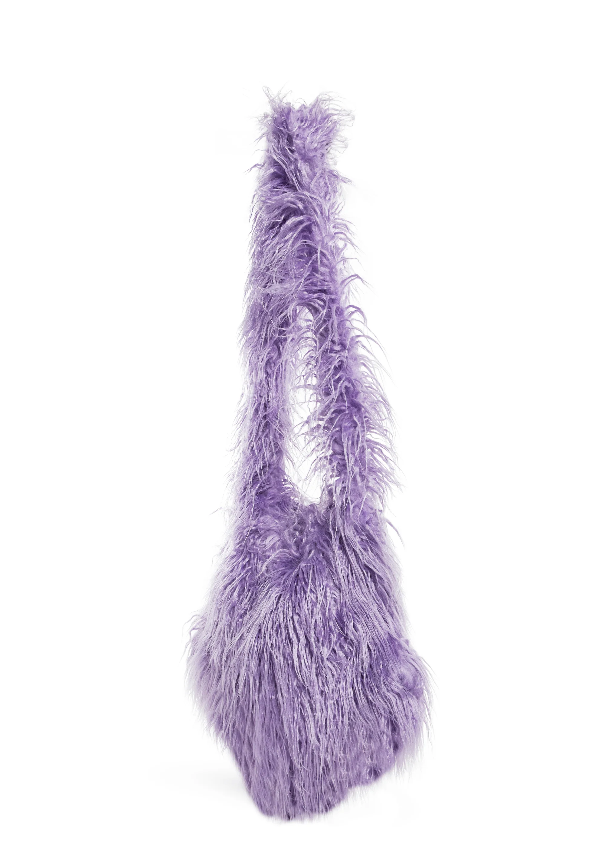 Falling Like Stars Faux Fur Crossbody Bag - Image 4