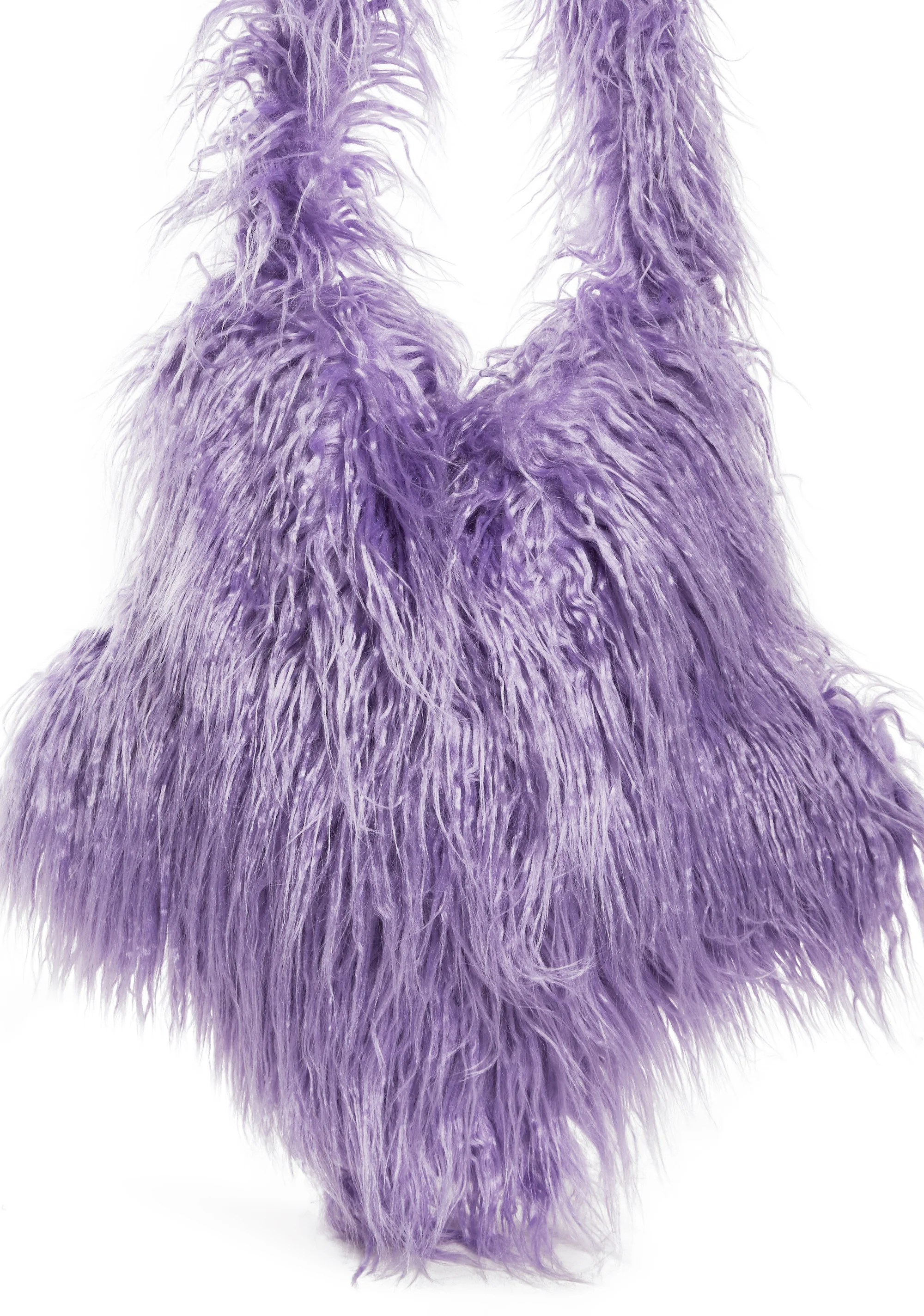 Falling Like Stars Faux Fur Crossbody Bag - Image 5
