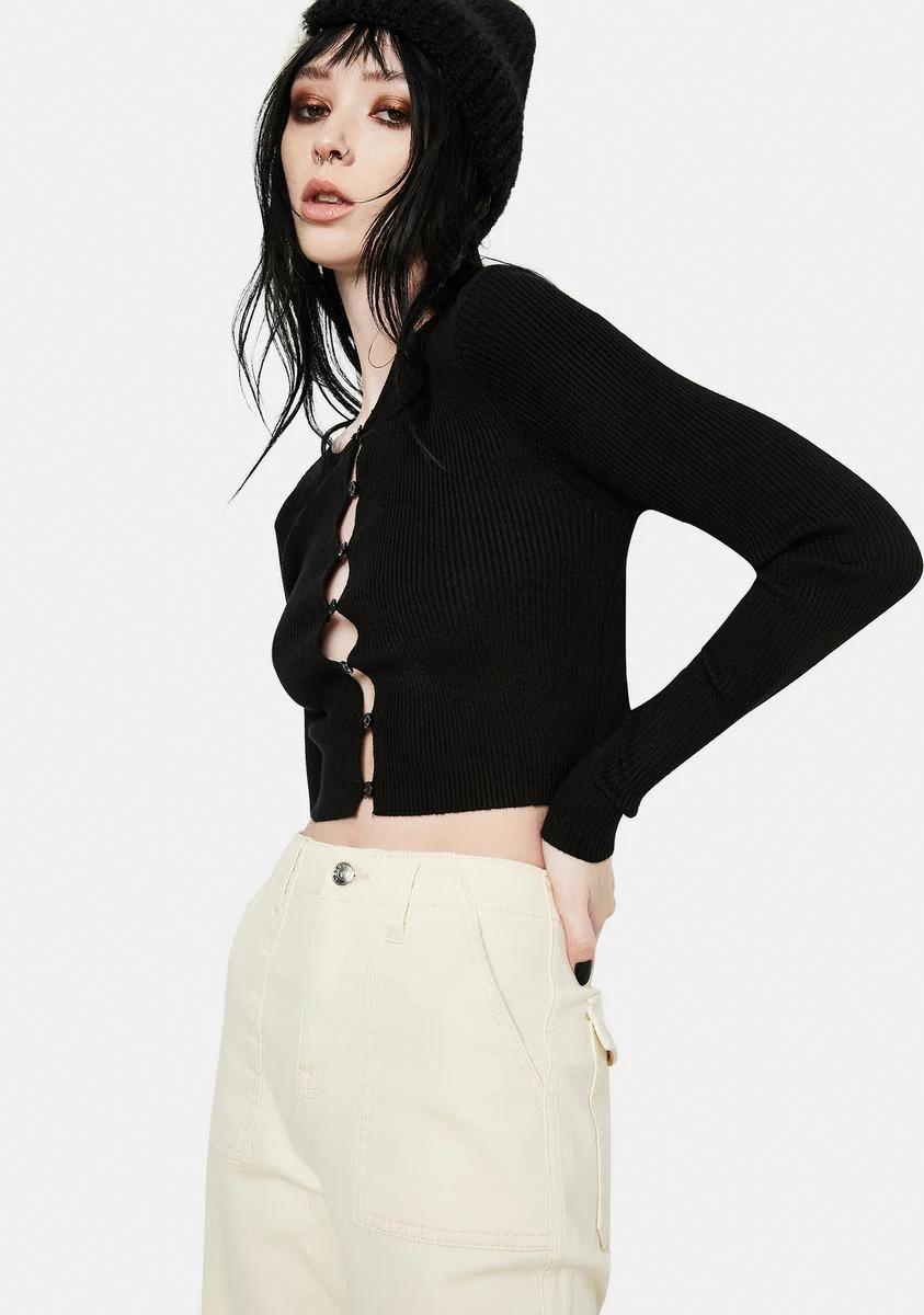 Fame Cropped Cardi - Image 2