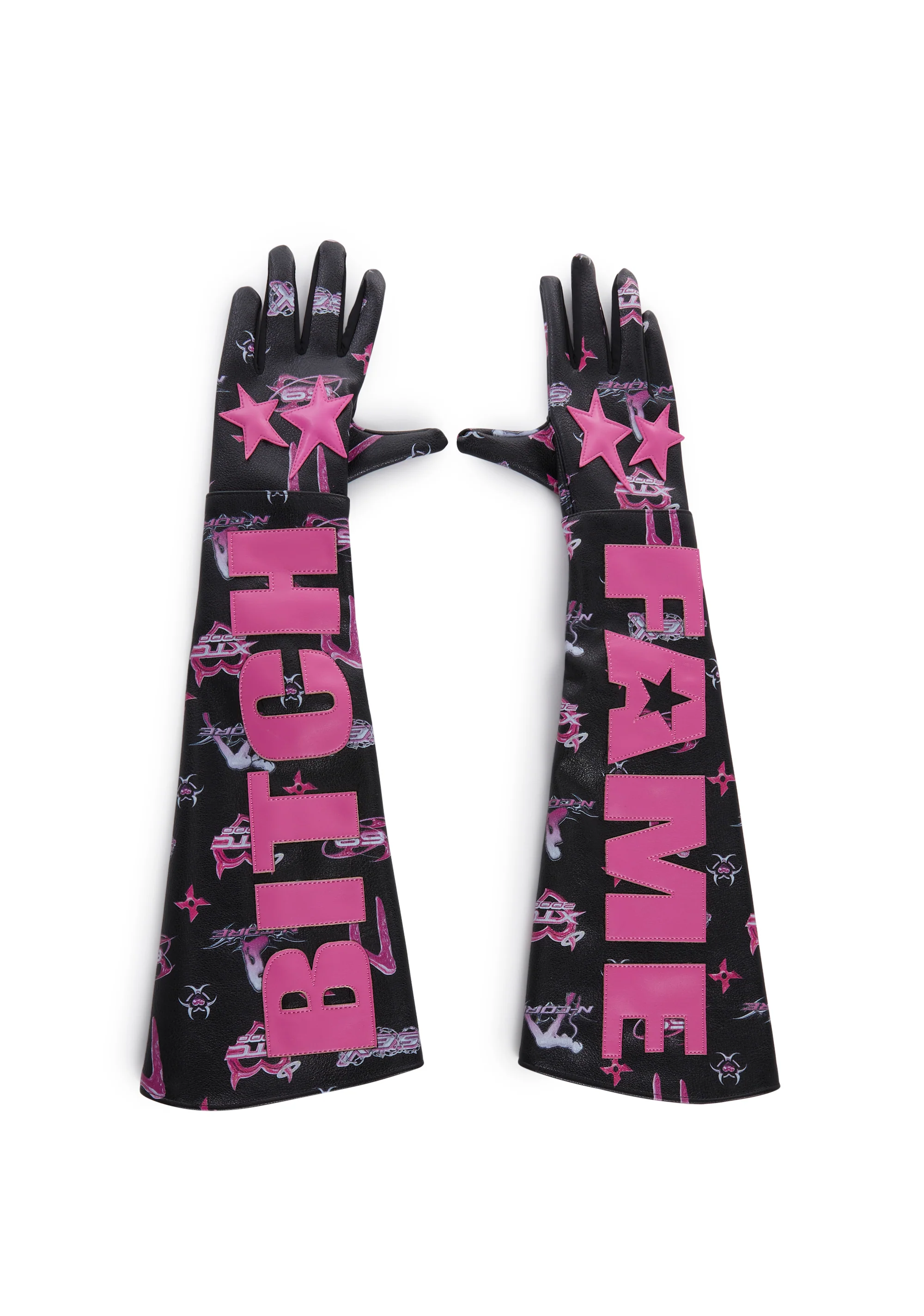 Fame Moto Gloves - Multi - Image 2