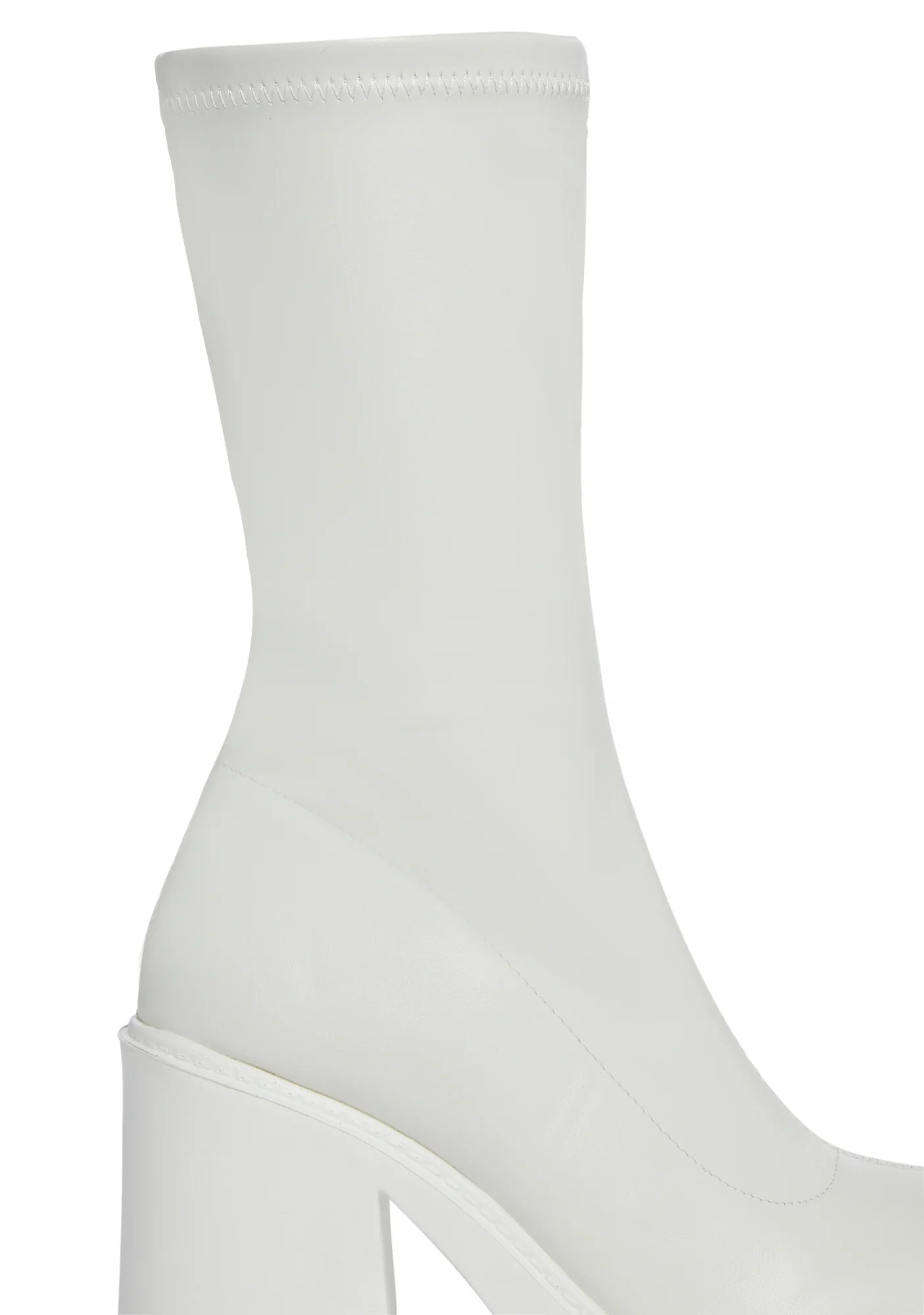 Famed Desire Ankle Boots - White - Image 2