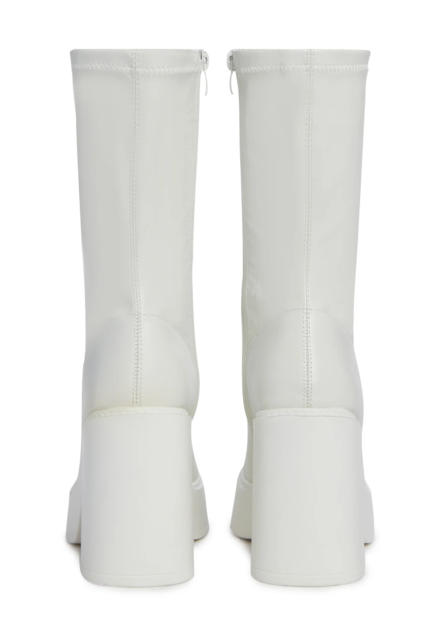 Famed Desire Ankle Boots - White - Image 4