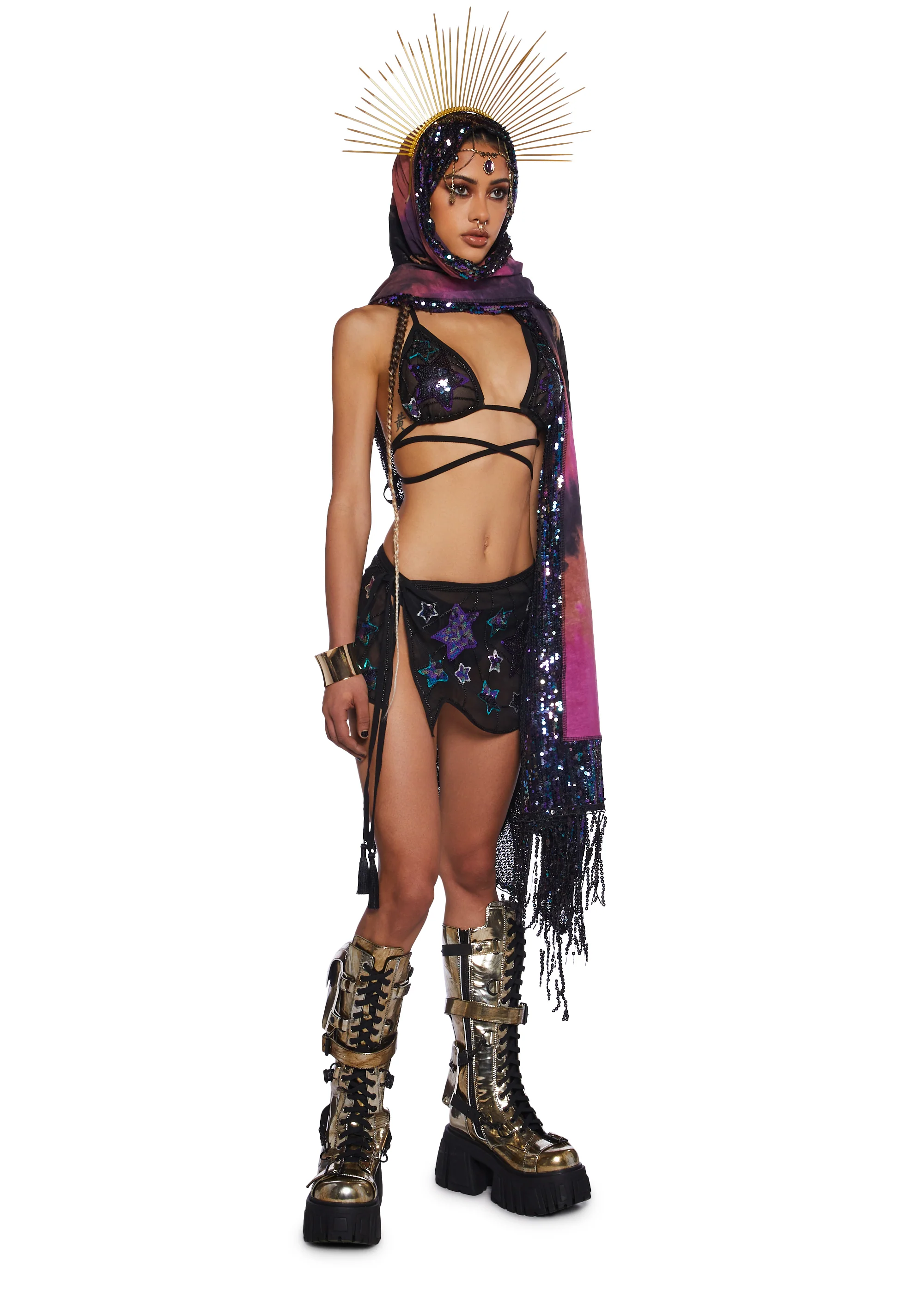 Fantasy Realm Mini Skirt - Image 2