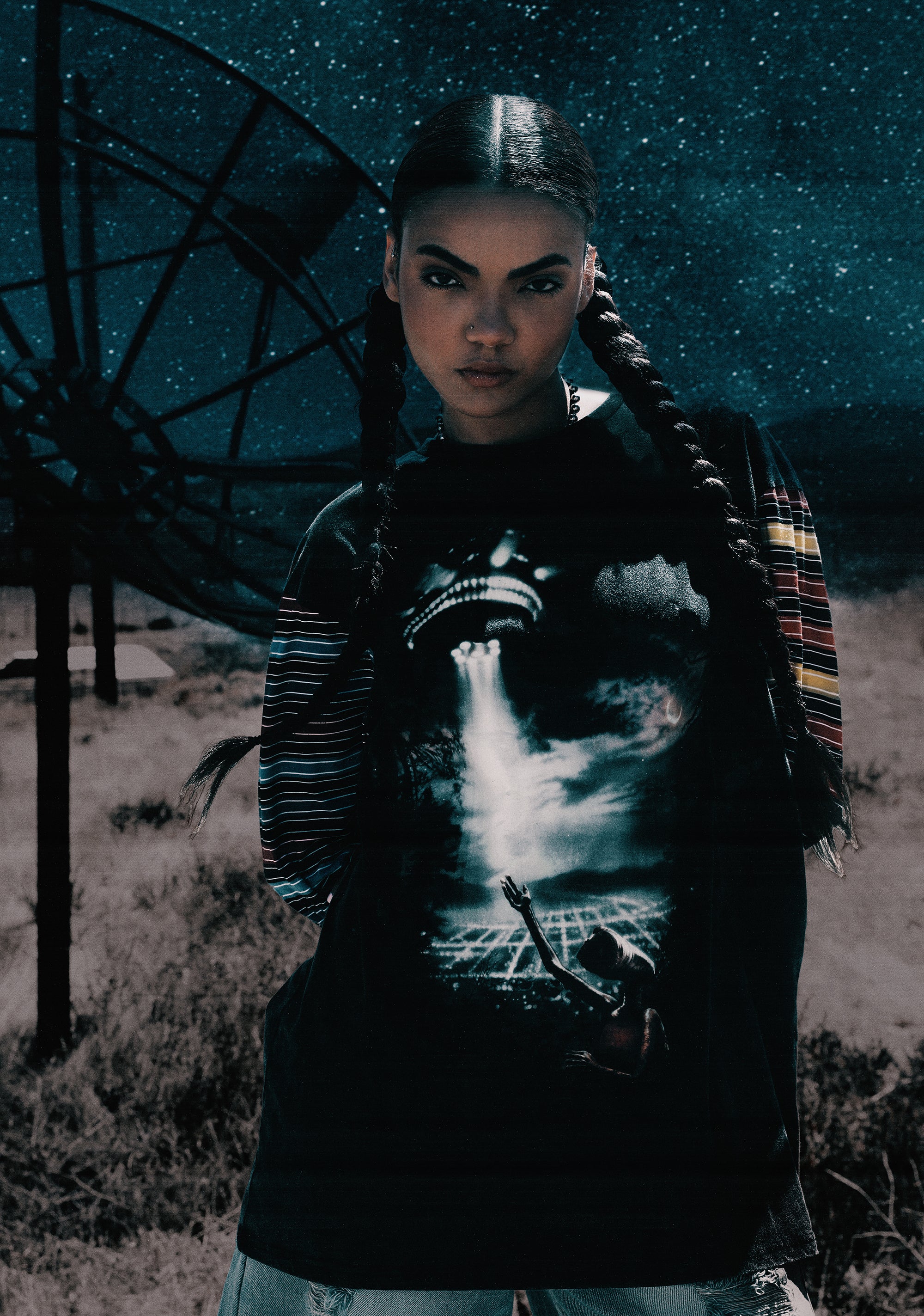 Far From Home Oversized Graphic Tee - Image 7