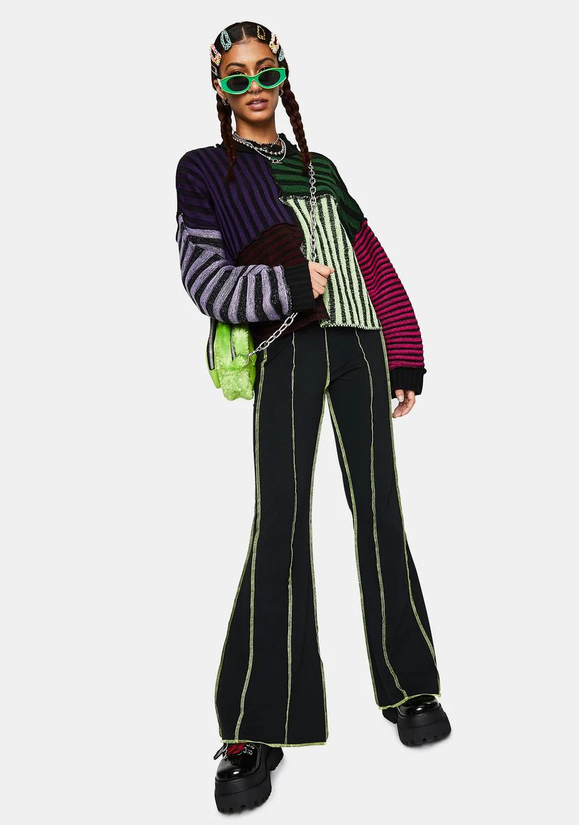 Far Out Paneled Flare Pants - Image 2