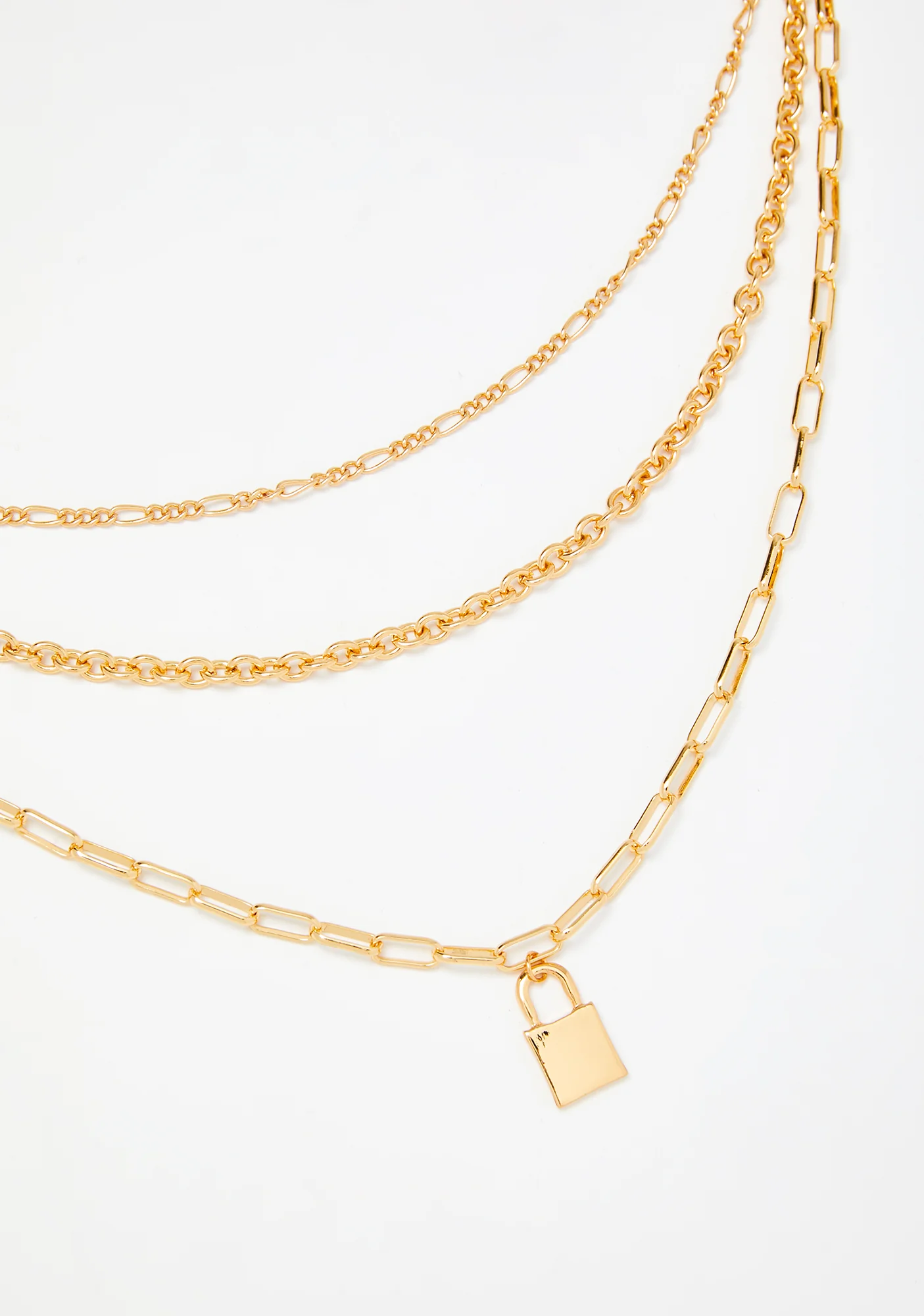 Fated Fidelity Layered Chain Necklace - Image 2