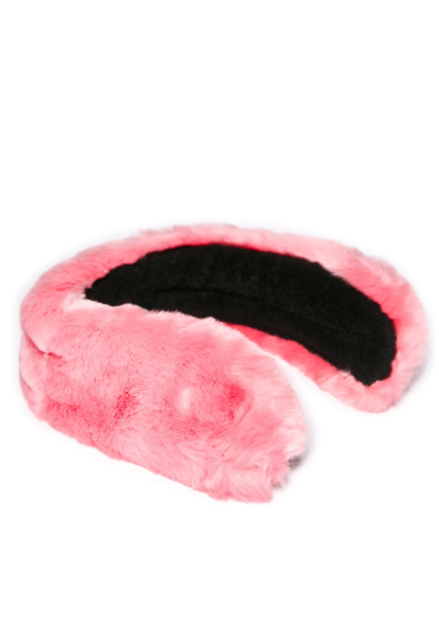 Faux Fur Ear Warmer - Pink - Image 12