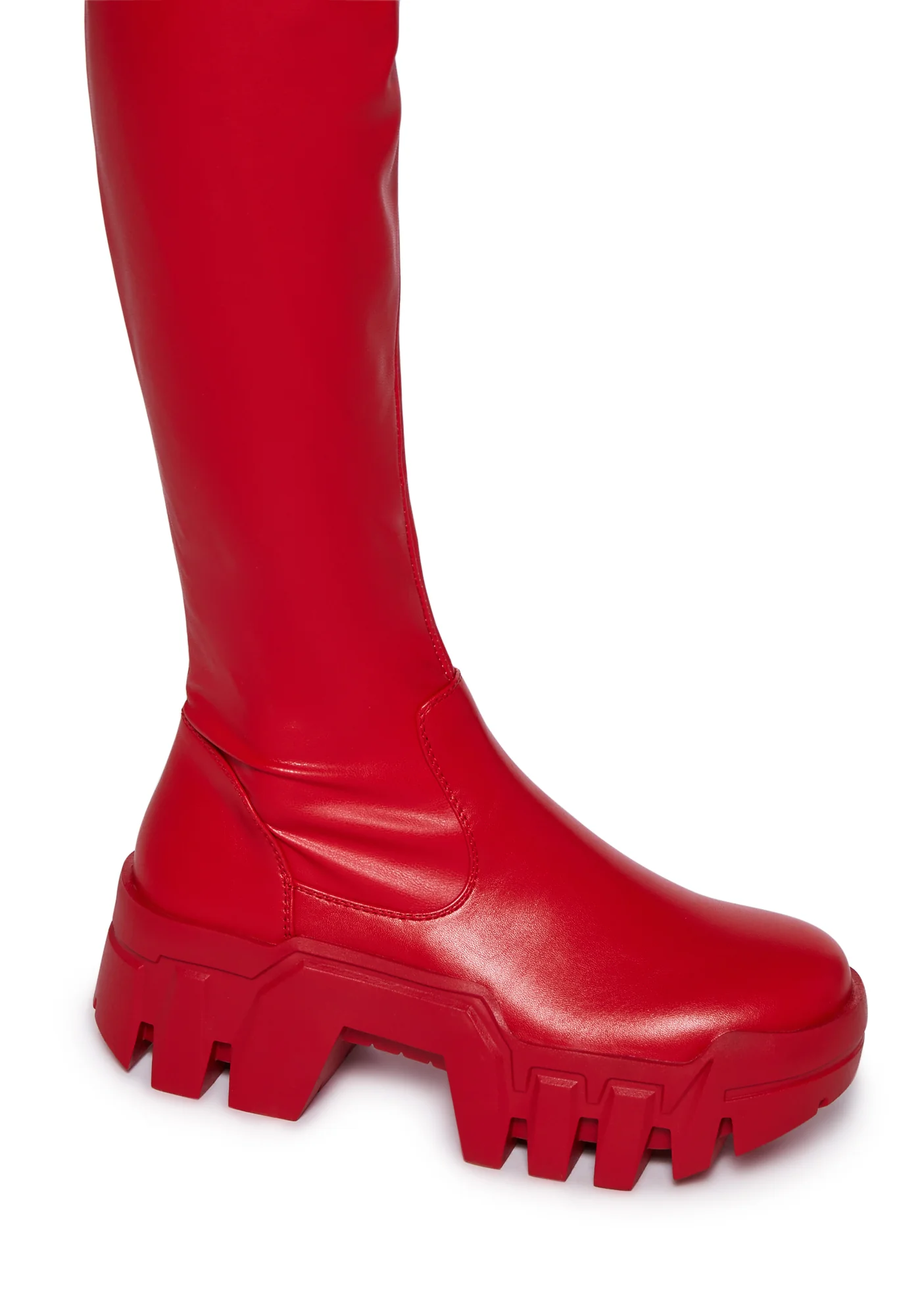 Favorite Knee High Boots- Red - Image 2