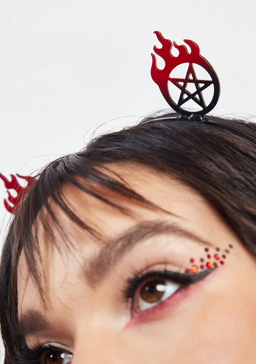 Feed The Beast Pentagram Headband - Image 4
