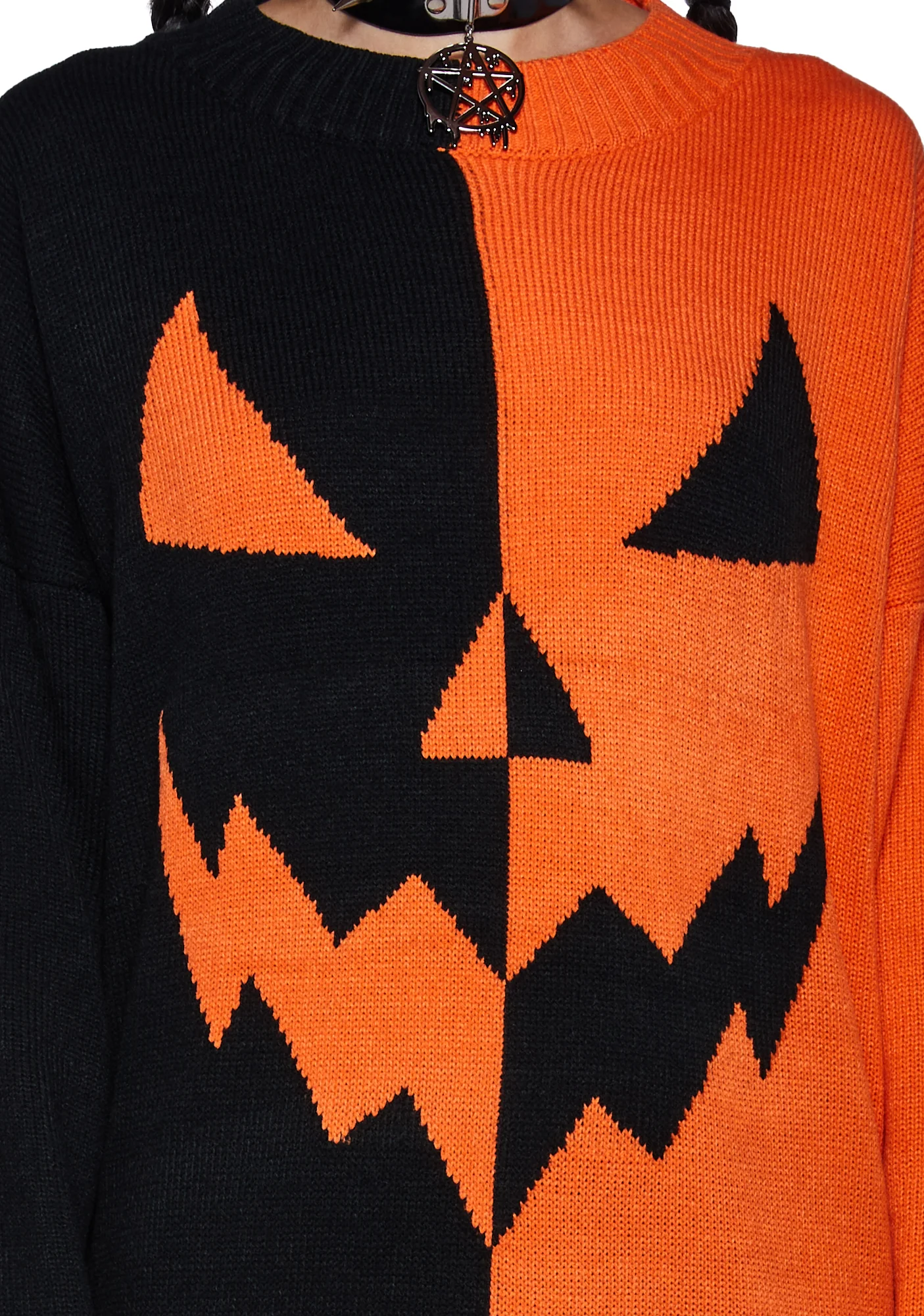 Feelin' Hollow Inside Pumpkin Sweater - Image 3